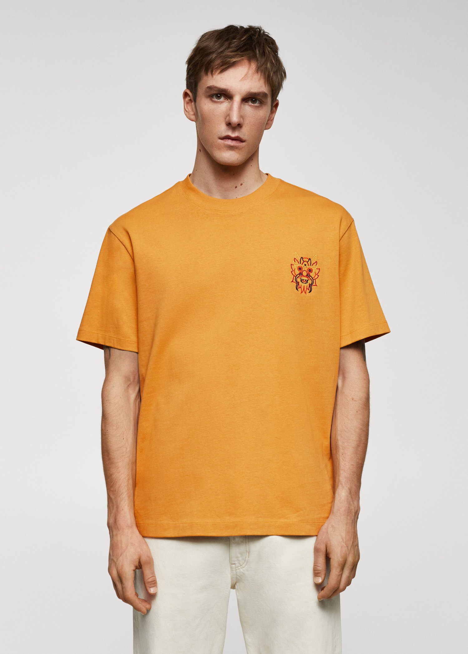 100% cotton printed t-shirt - Medium plane