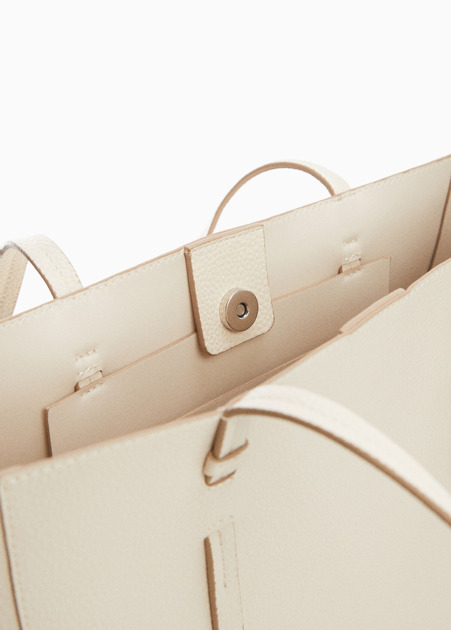 Bolso shopper efecto piel - Detalle del artículo 2