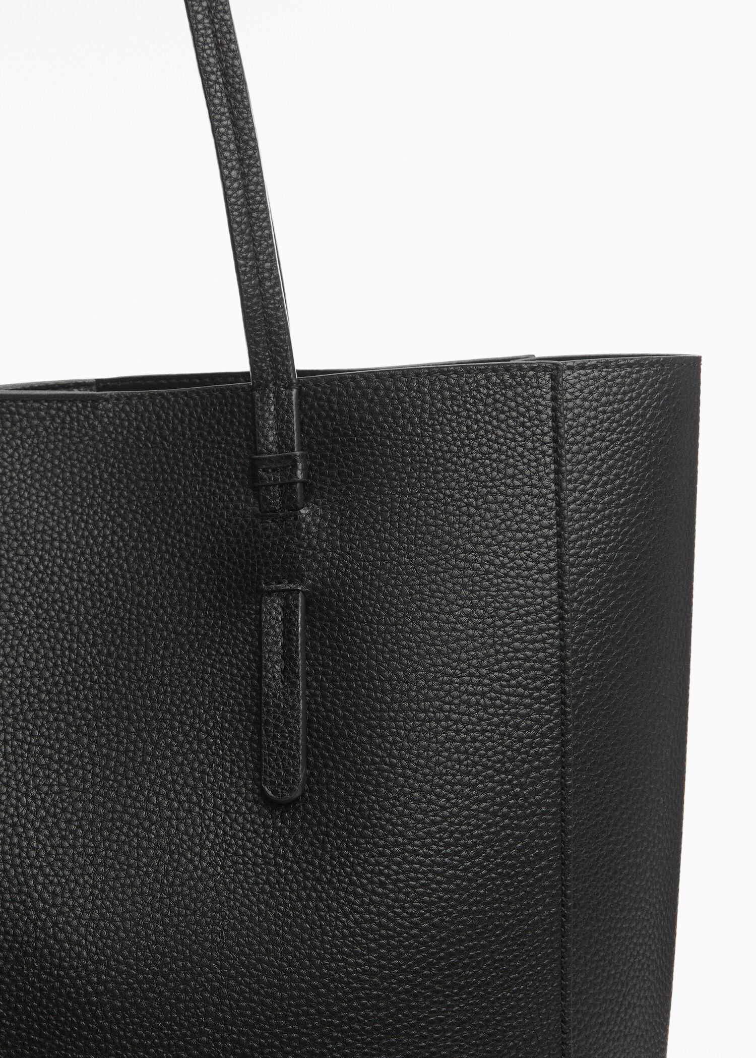 Sac shopper simili-cuir - Détail de l'article 1