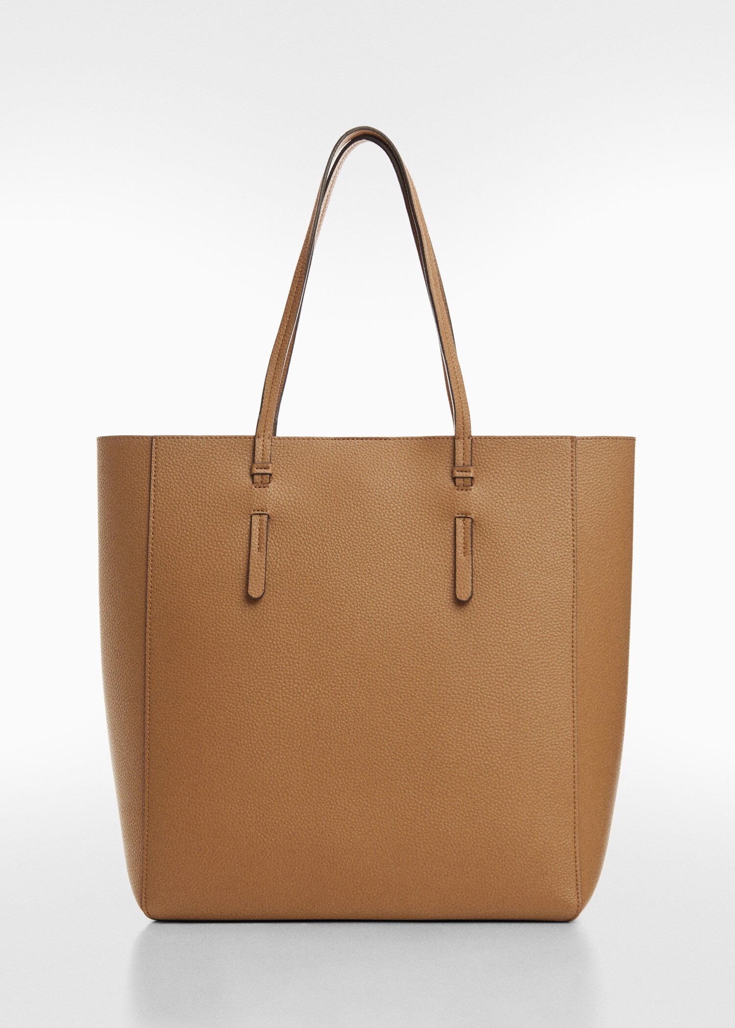 Bolso shopper efecto piel - Artículo sin modelo