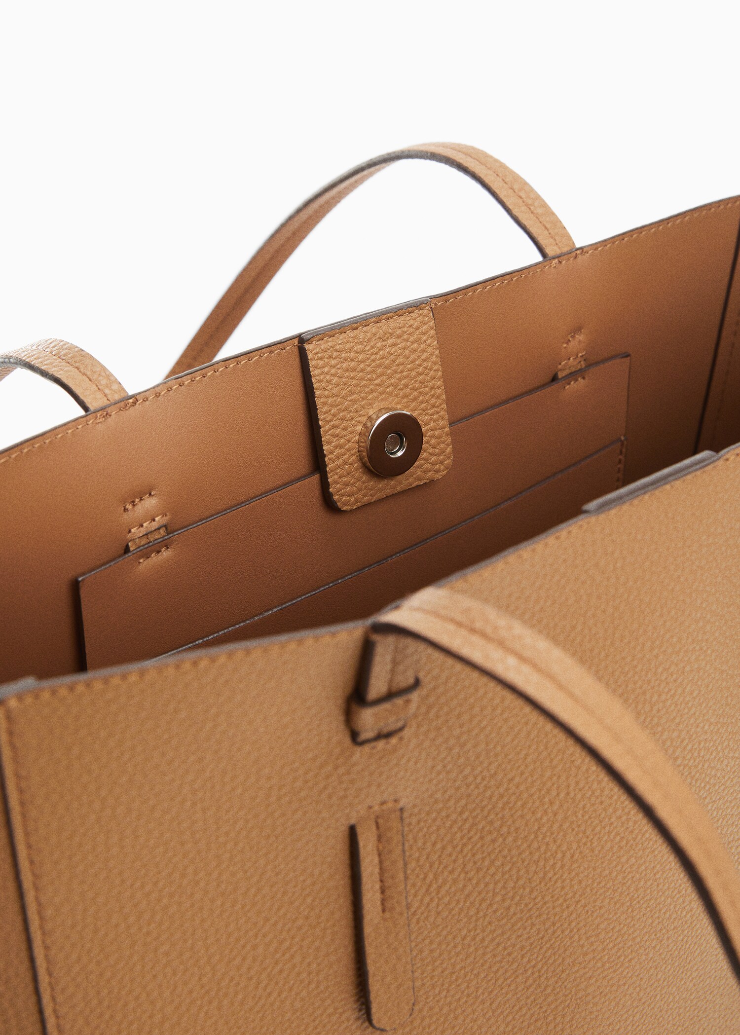 Bolso shopper efecto piel - Detalle del artículo 2