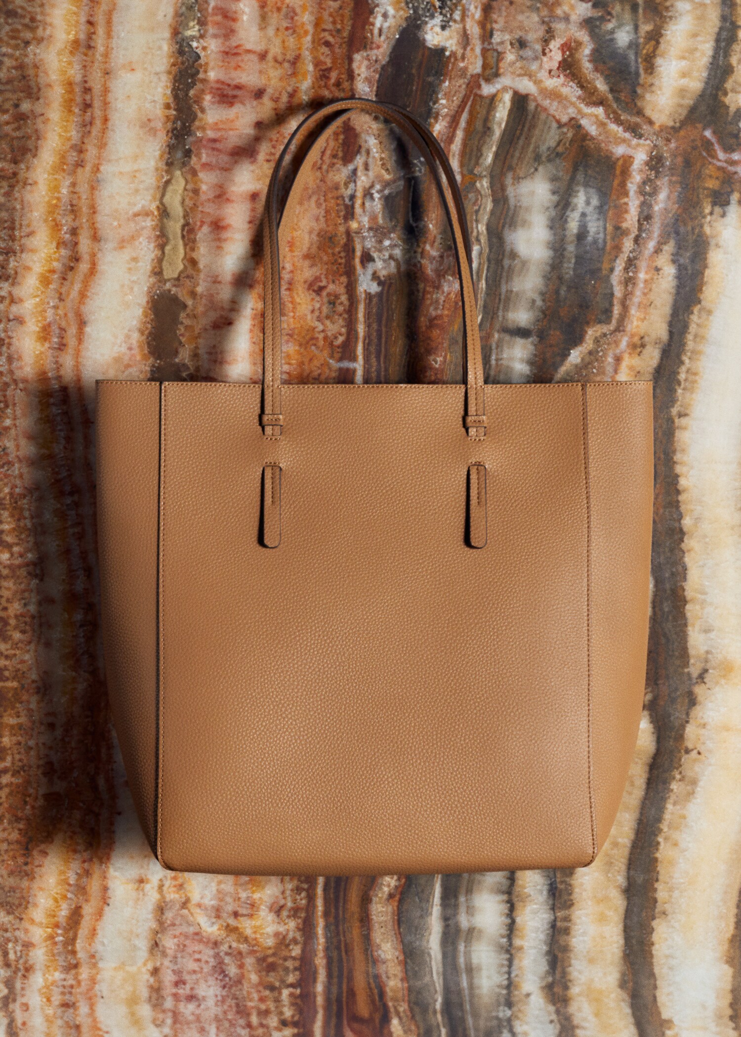 Bolso shopper efecto piel - Detalle del artículo 7