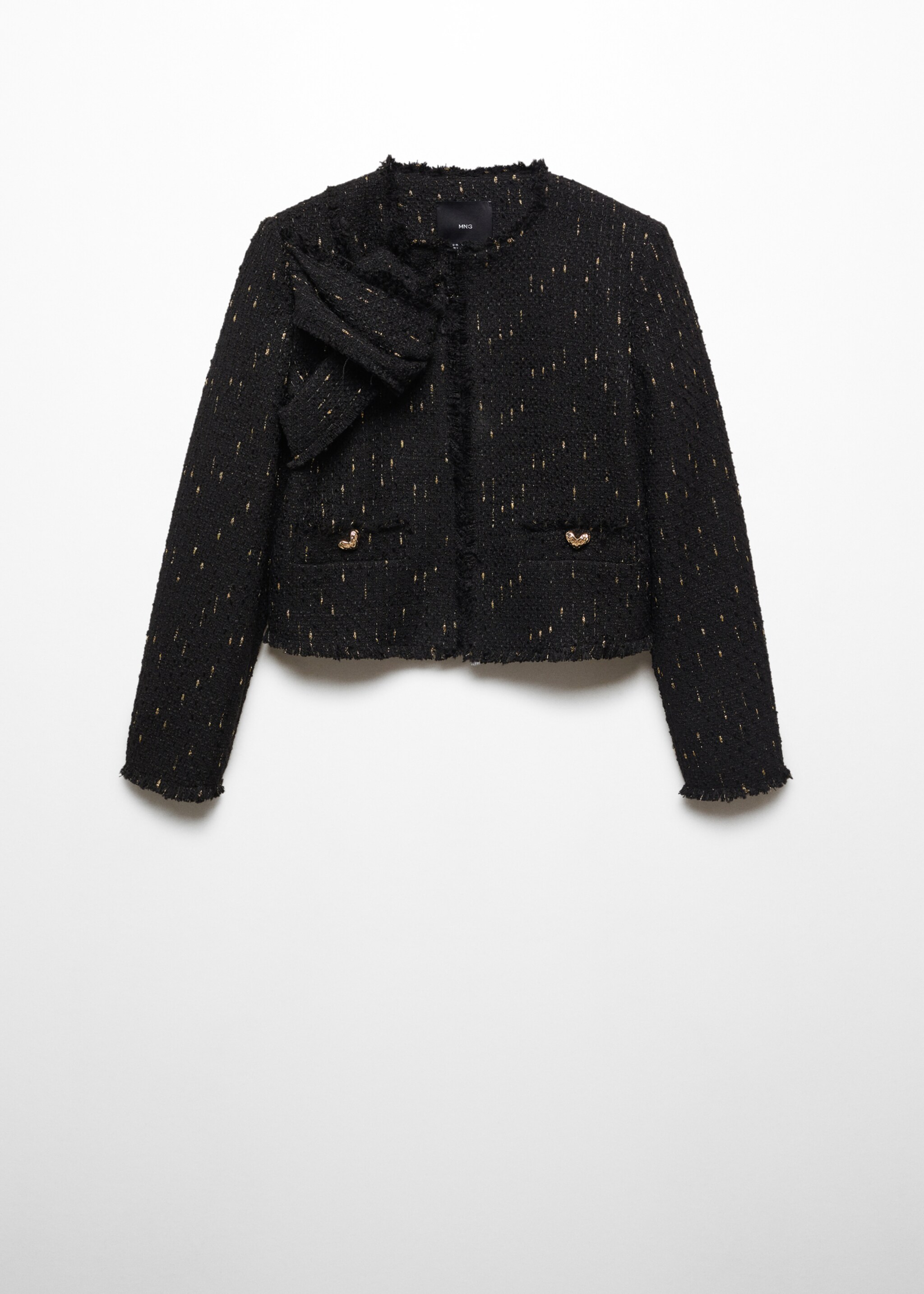 Tweed jacket with lurex details - Article without model