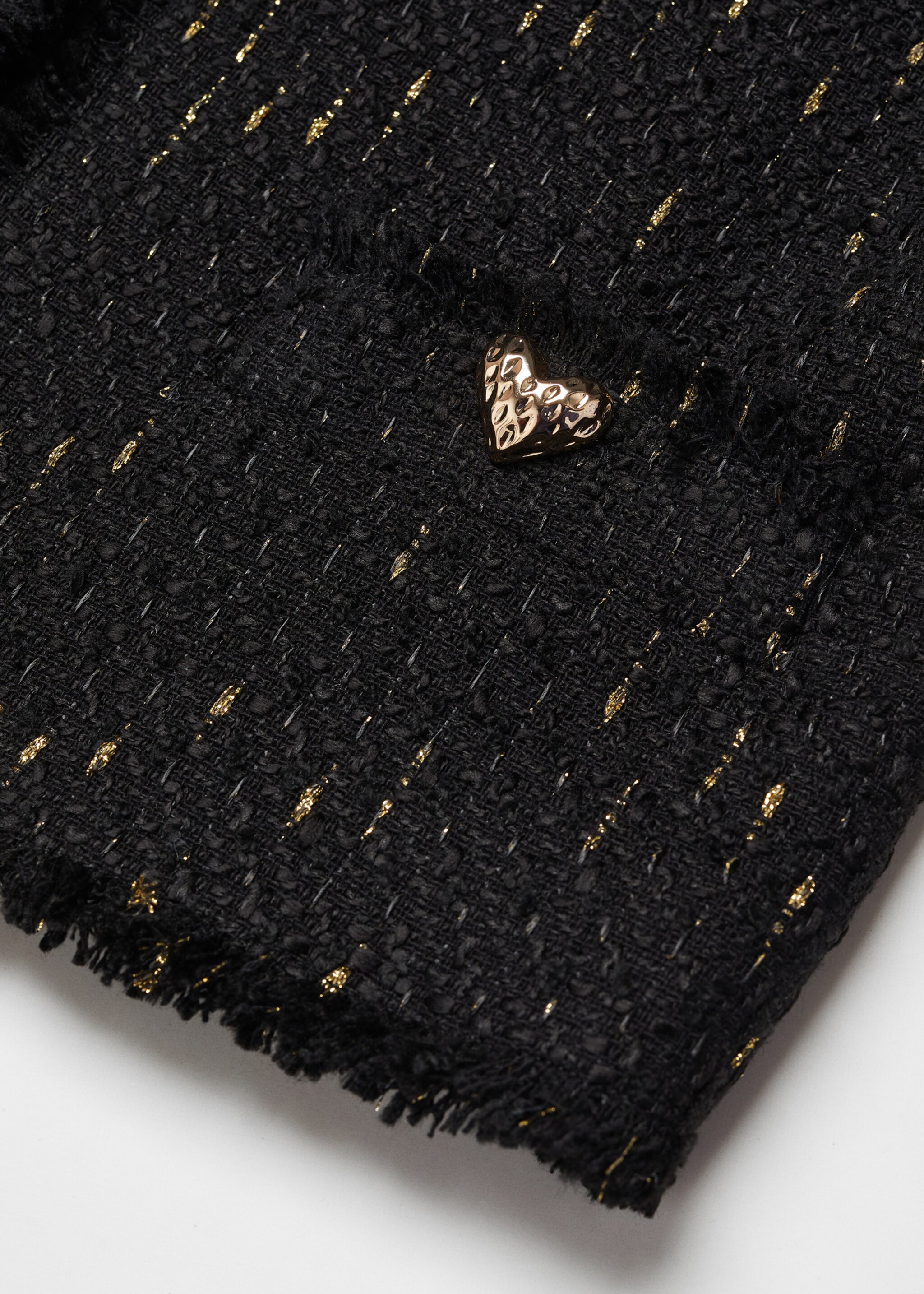 Tweed jacket with lurex details - Details of the article 8
