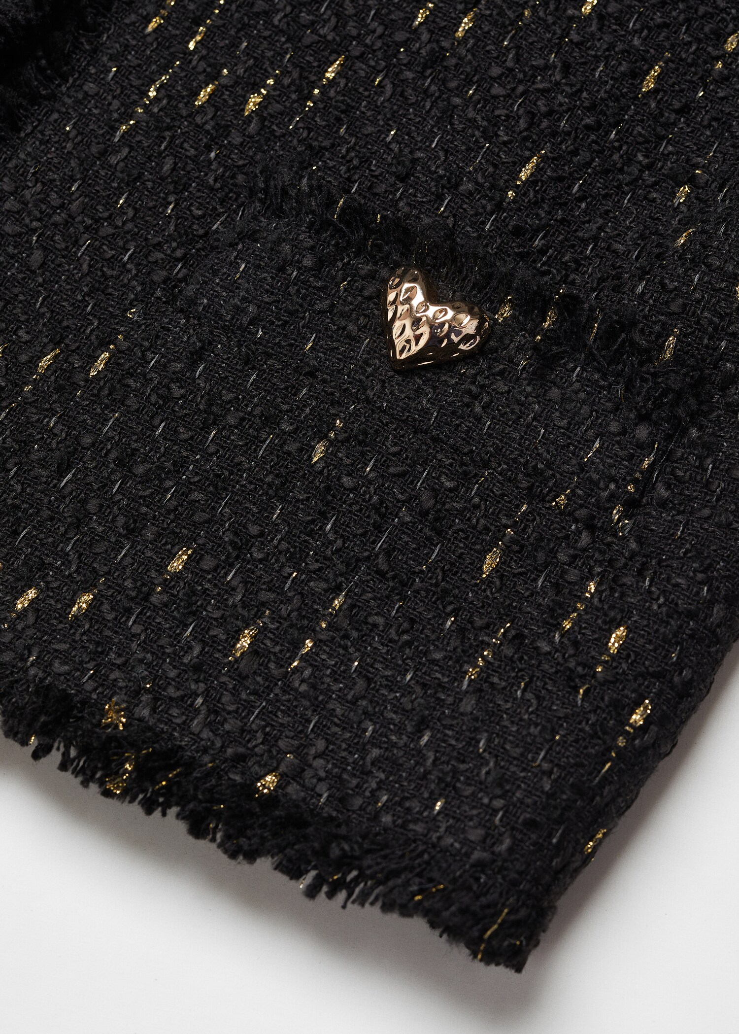 Tweed jacket with lurex details - Details of the article 8