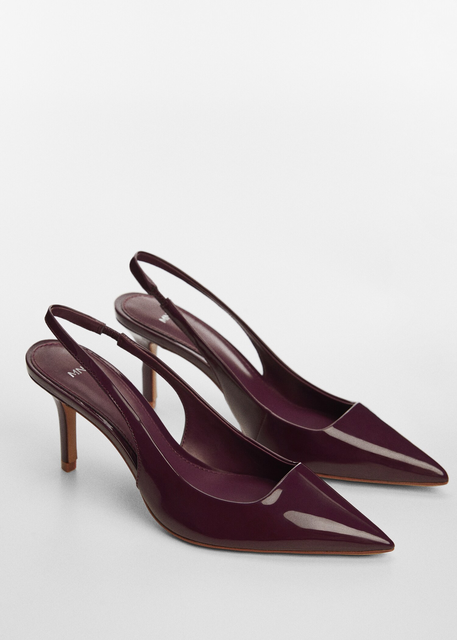 Pointed-toe heeled shoes - Medium plane