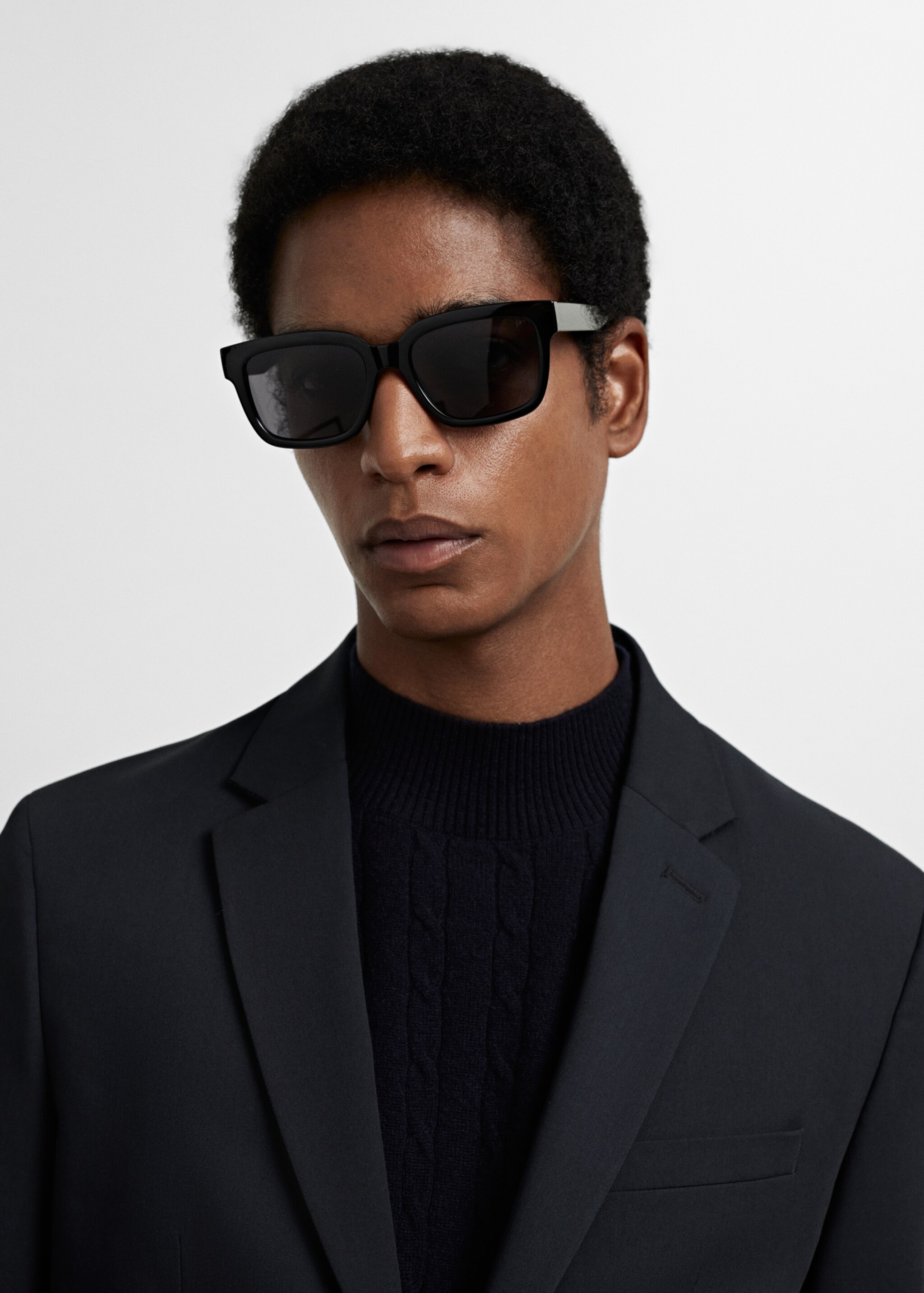 Σακάκι κοστουμιού super slim fit ύφασμα stretch - Λεπτομέρεια του προϊόντος 1, Ναυτικό Μπλε . Ref: 67050622-00.