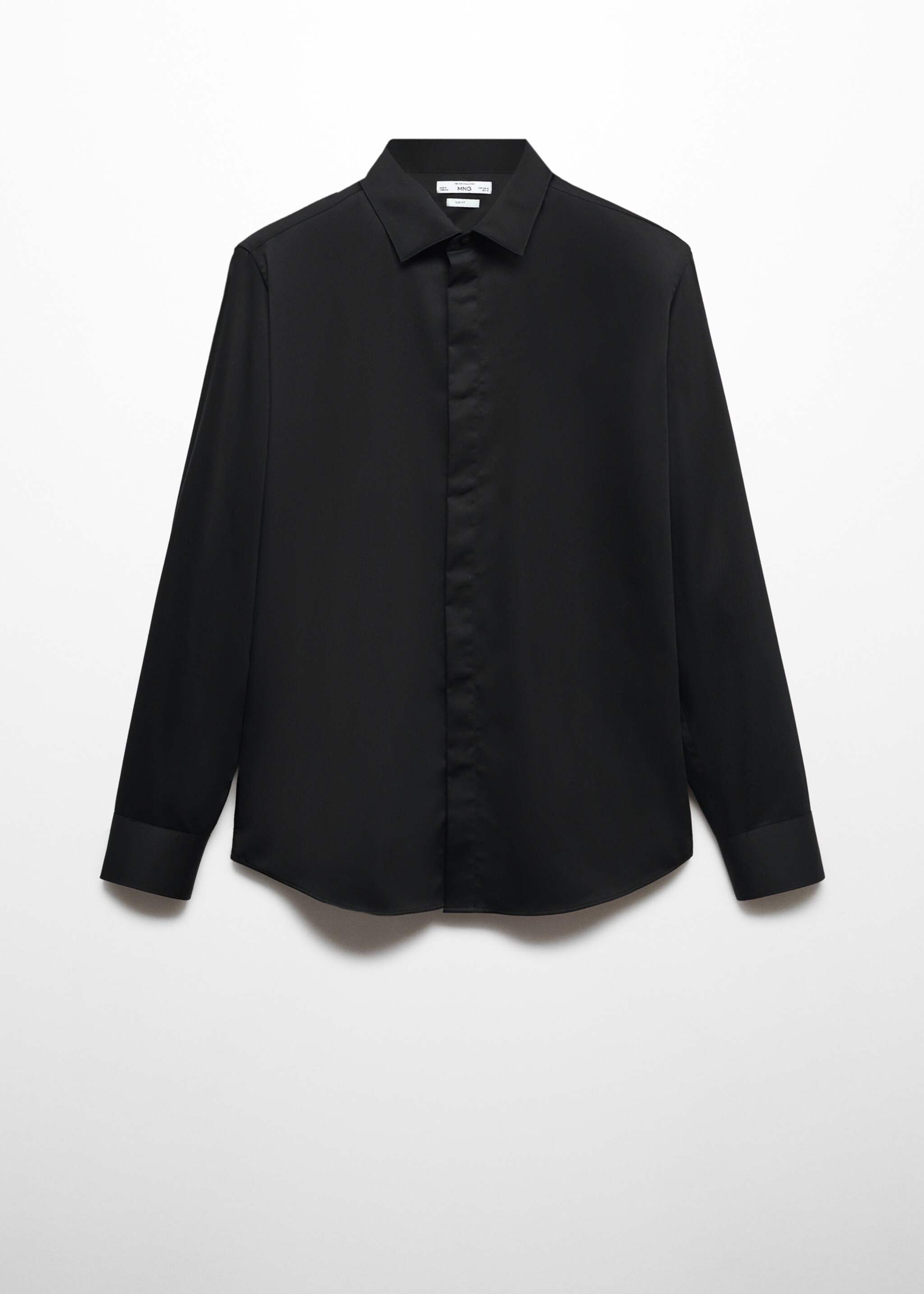 100% cotton slim-fit suit shirt - Article without model