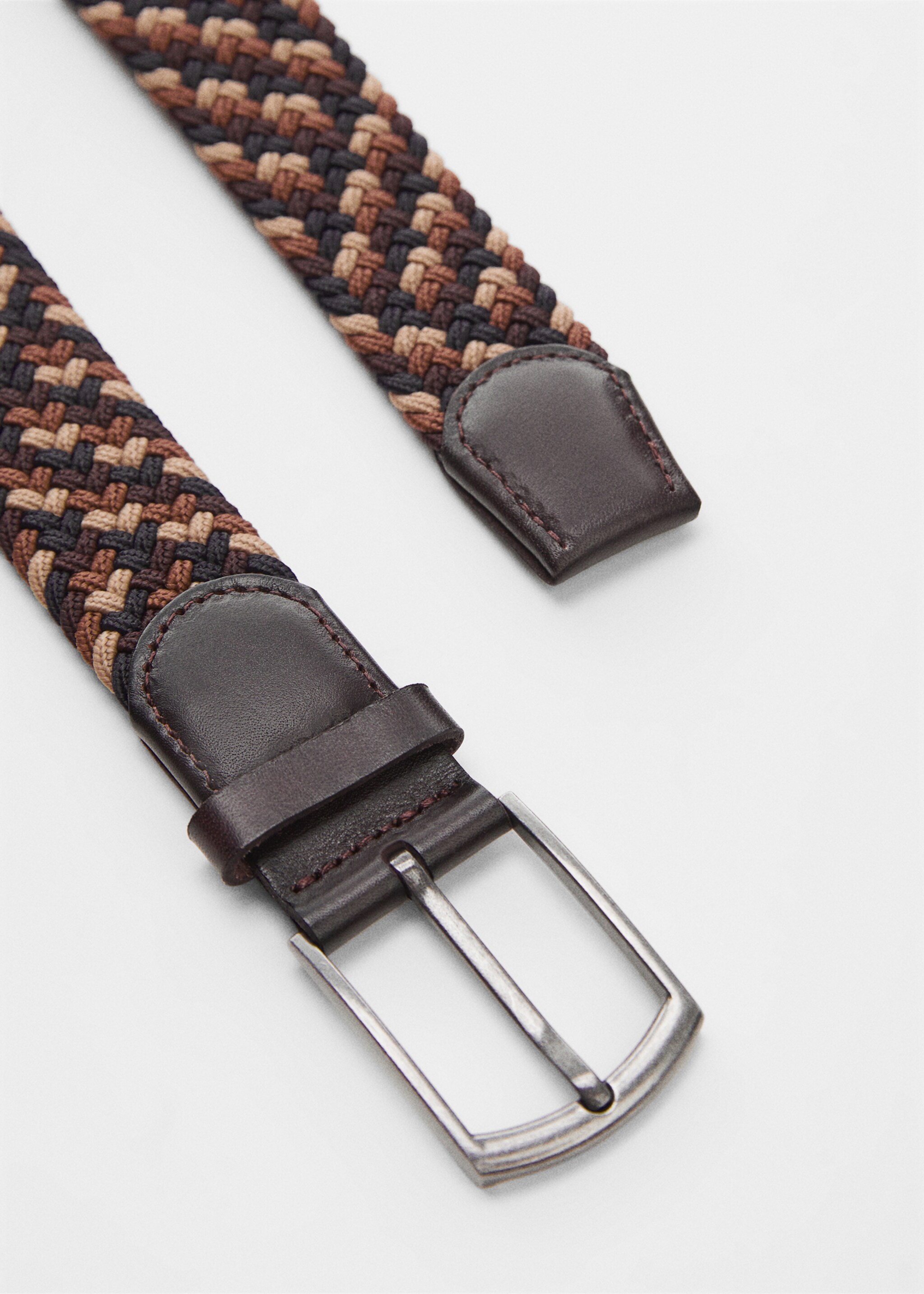 Ceinture élastique tressée couleurs - Détail de l'article 1