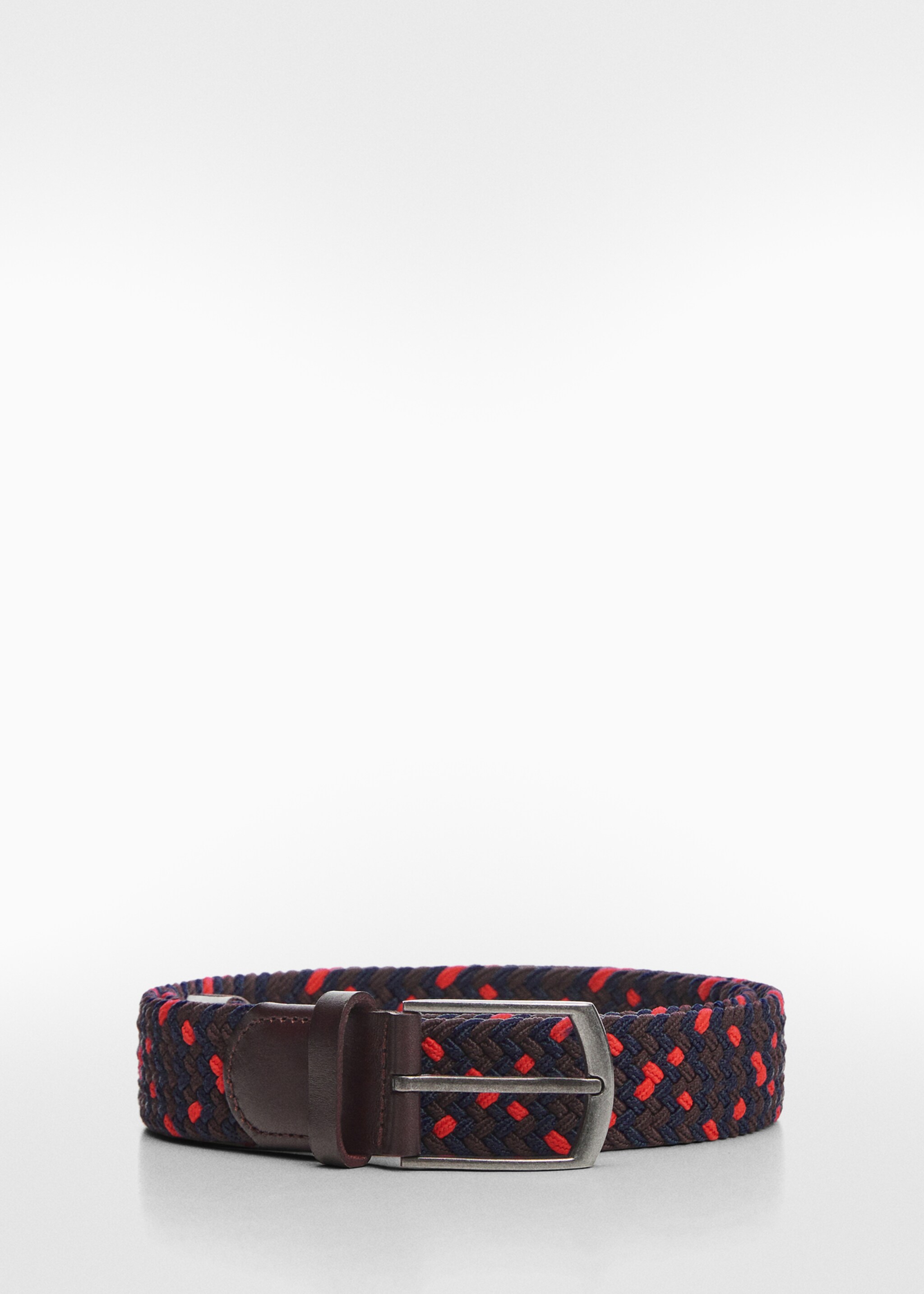Ceinture élastique tressée couleurs - Article sans modèle