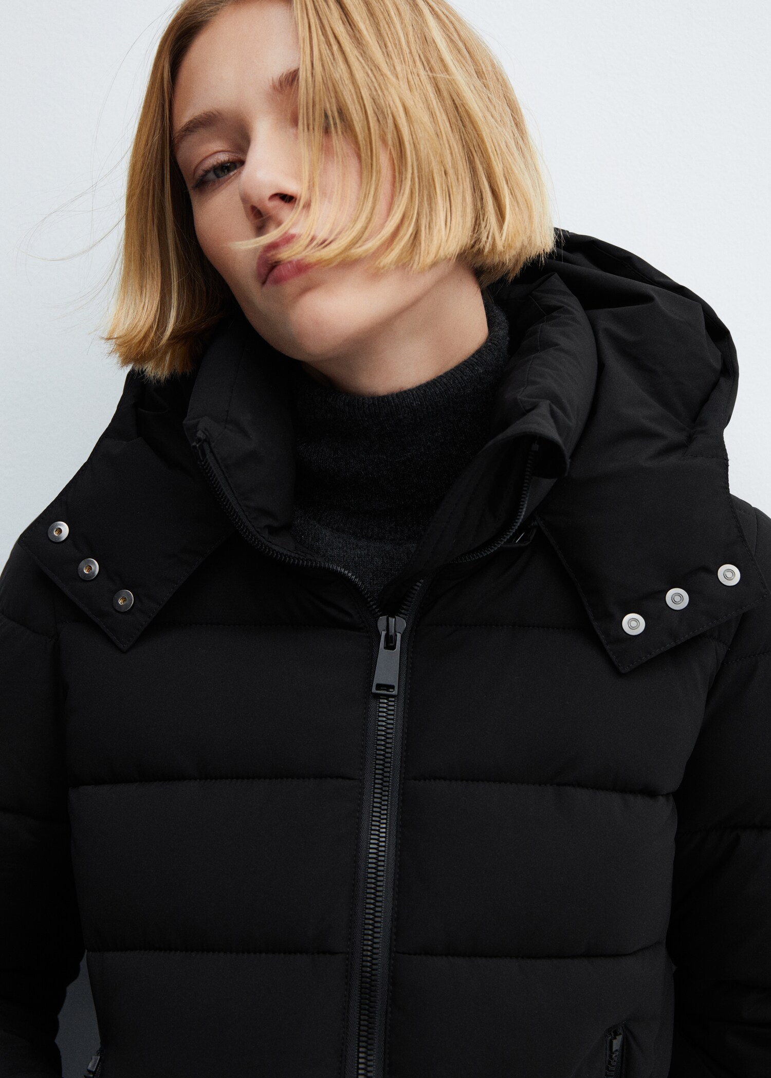Anorak matelassé capuche - Détail de l'article 1