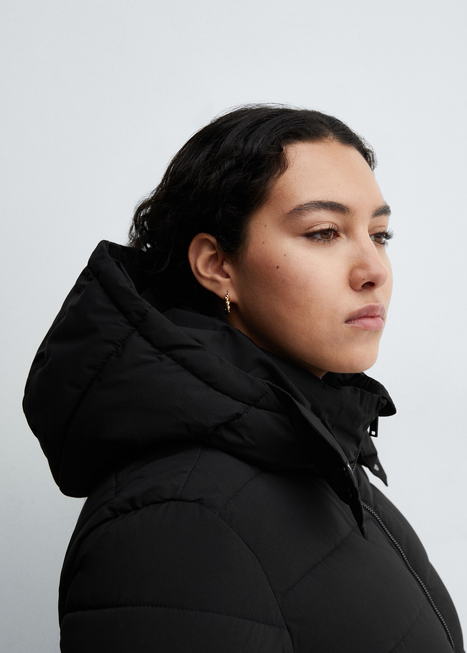 Anorak matelassé capuche - Détail de l'article 4