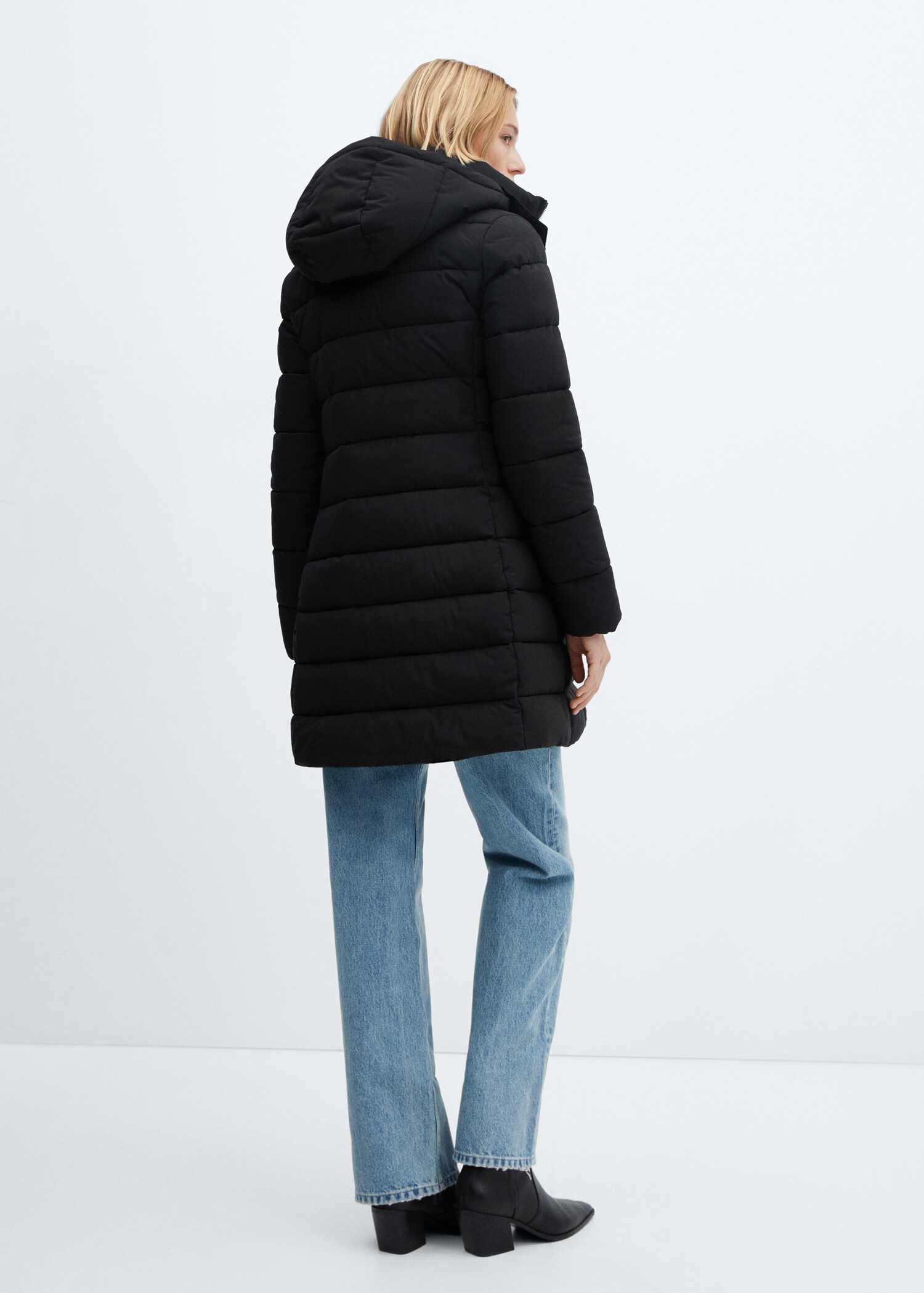Anorak matelassé capuche - Verso de l’article