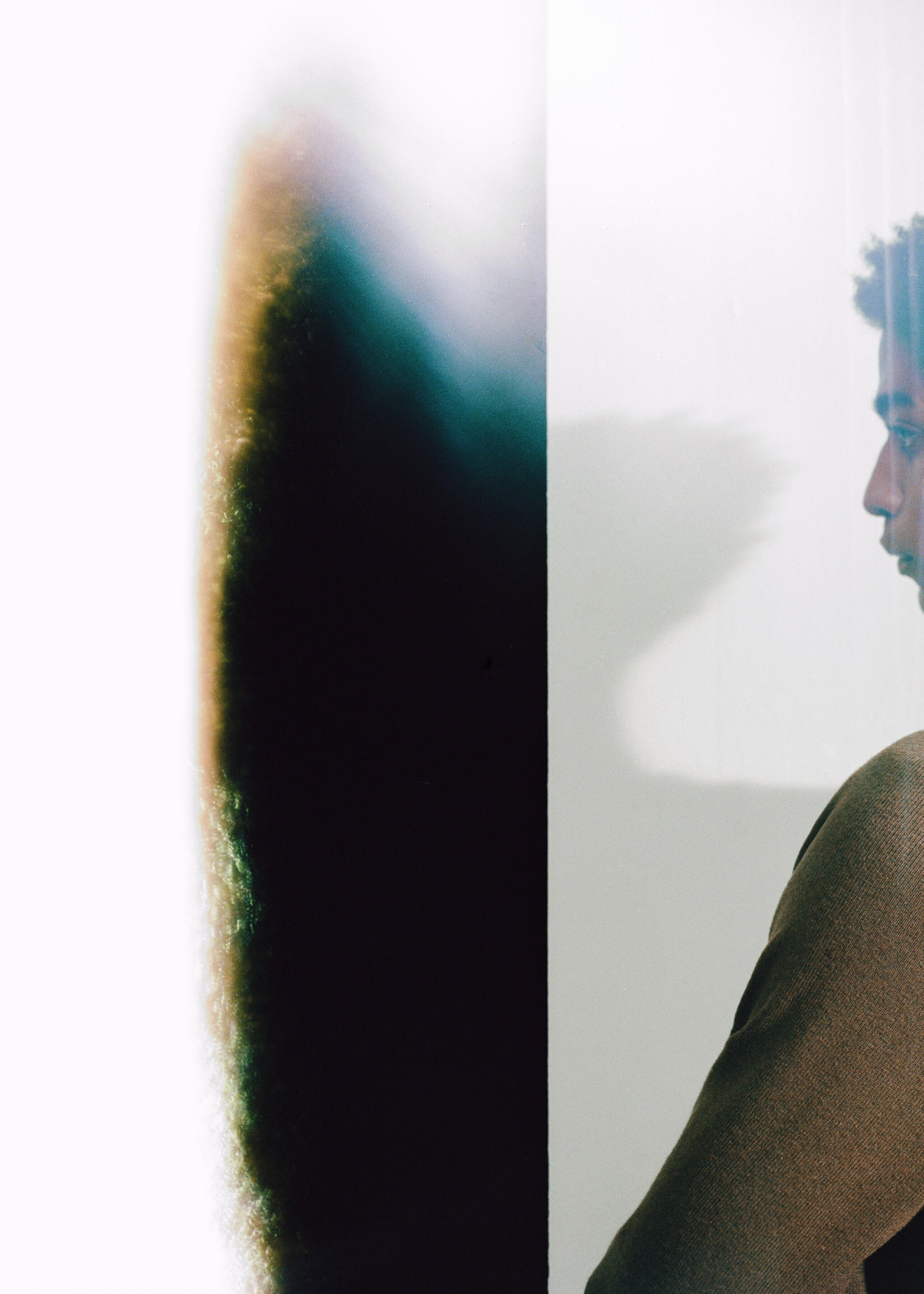 Stretch sweater with ribbed detail - Details of the article 7