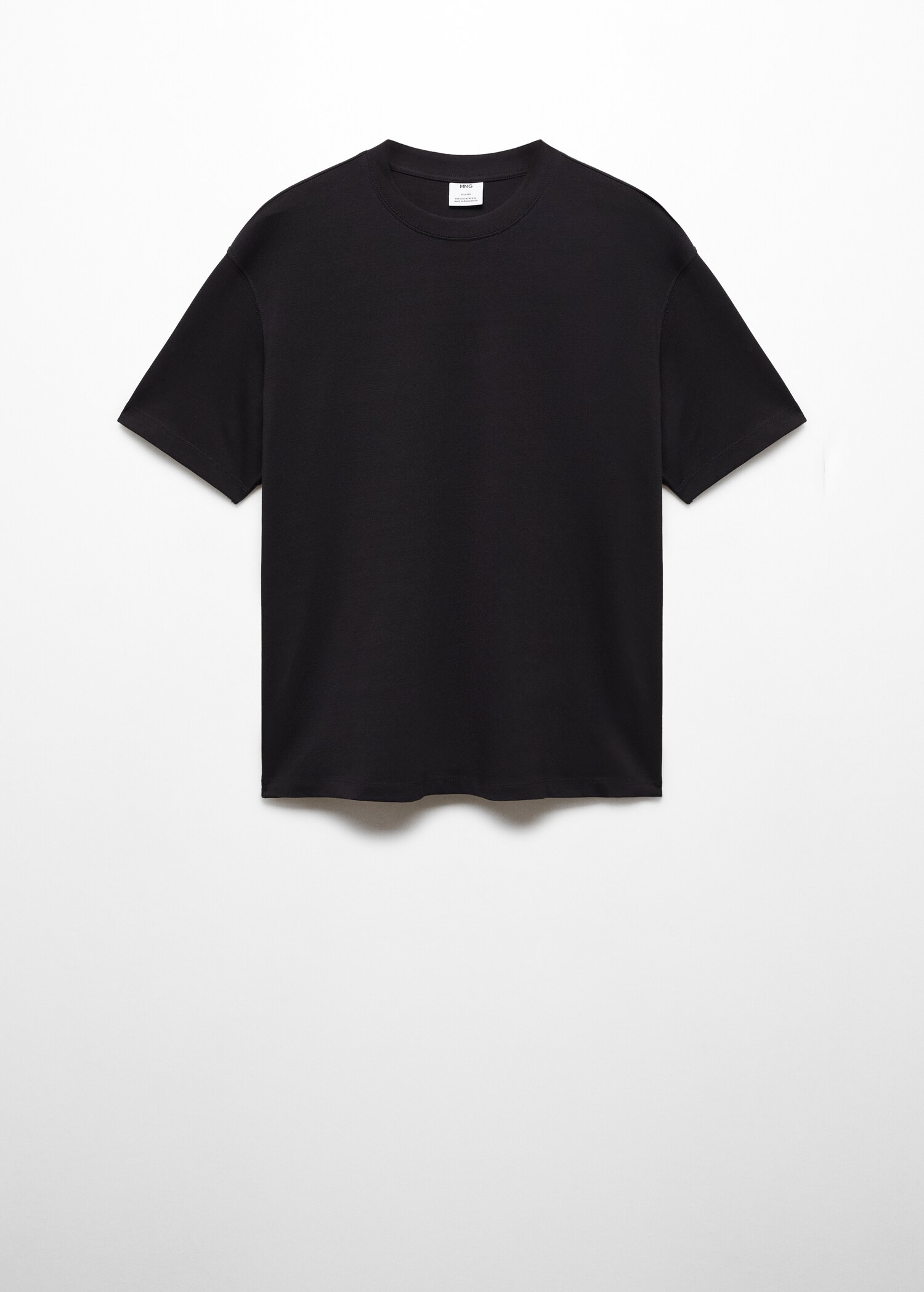 Camiseta básica 100% algodón relaxed fit - Artículo sin modelo