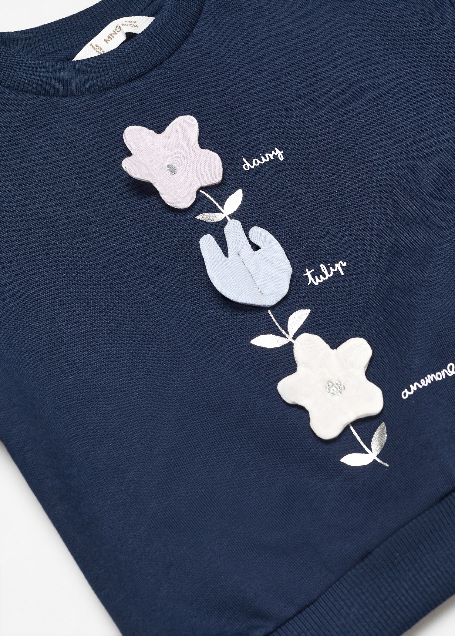 Embroidered drawing sweatshirt - Details of the article 0