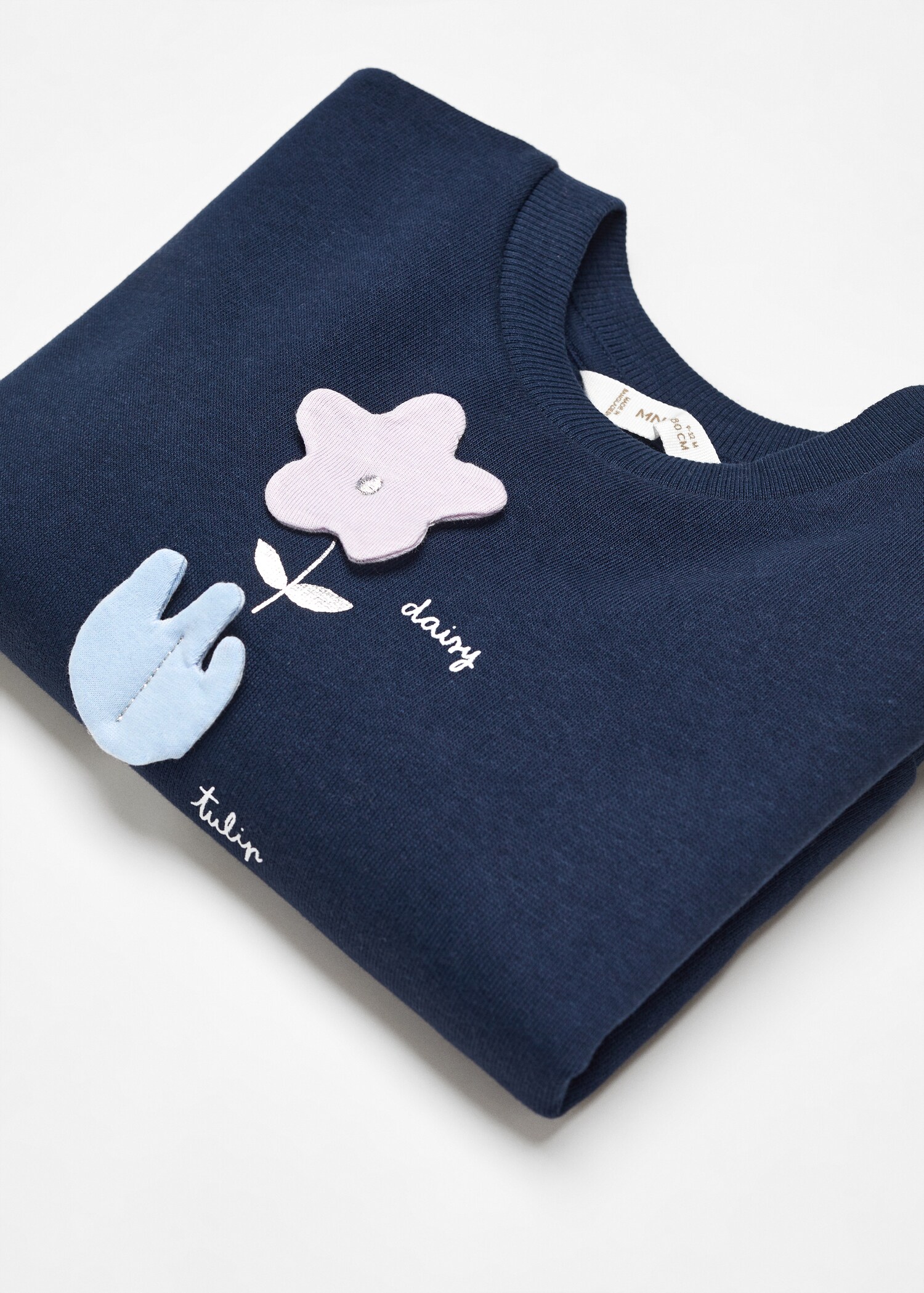 Embroidered drawing sweatshirt - Details of the article 8