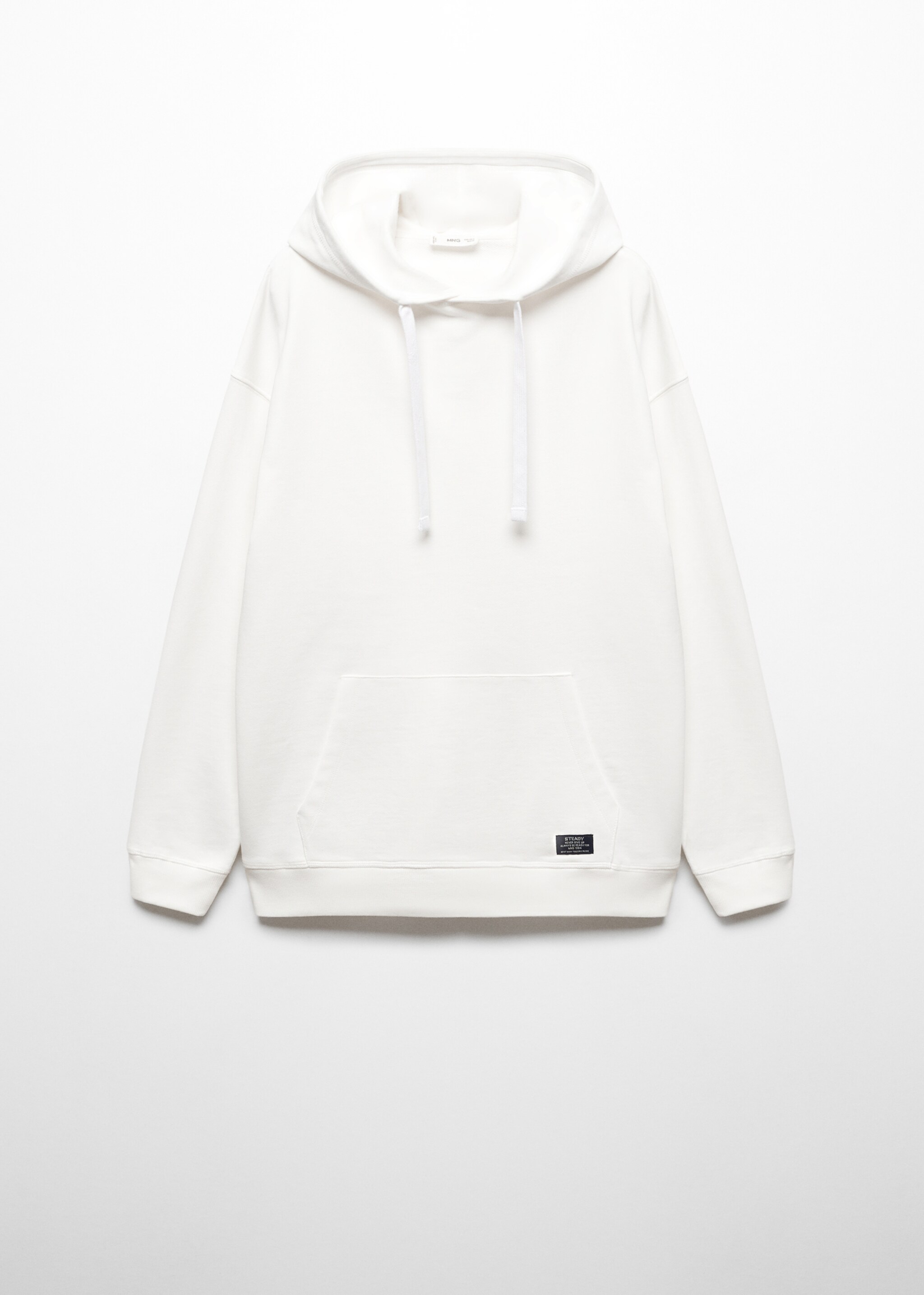 Unisex hoodie - Article without model, White. Ref: 67050652-00.