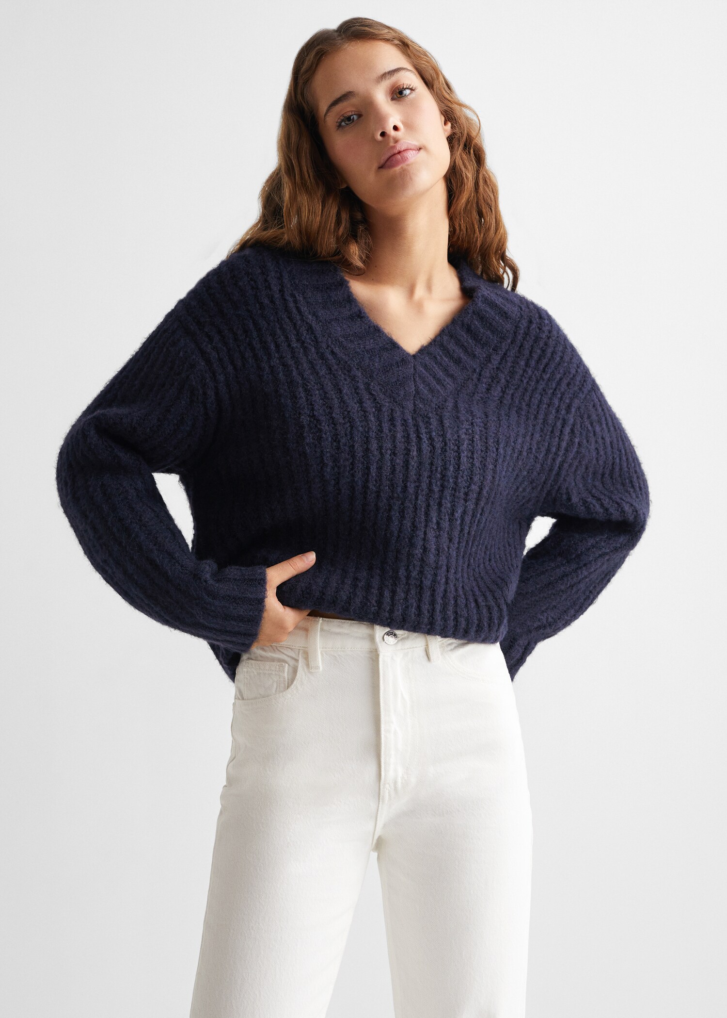 Mom-Fit Jeans - Mittlere Ansicht