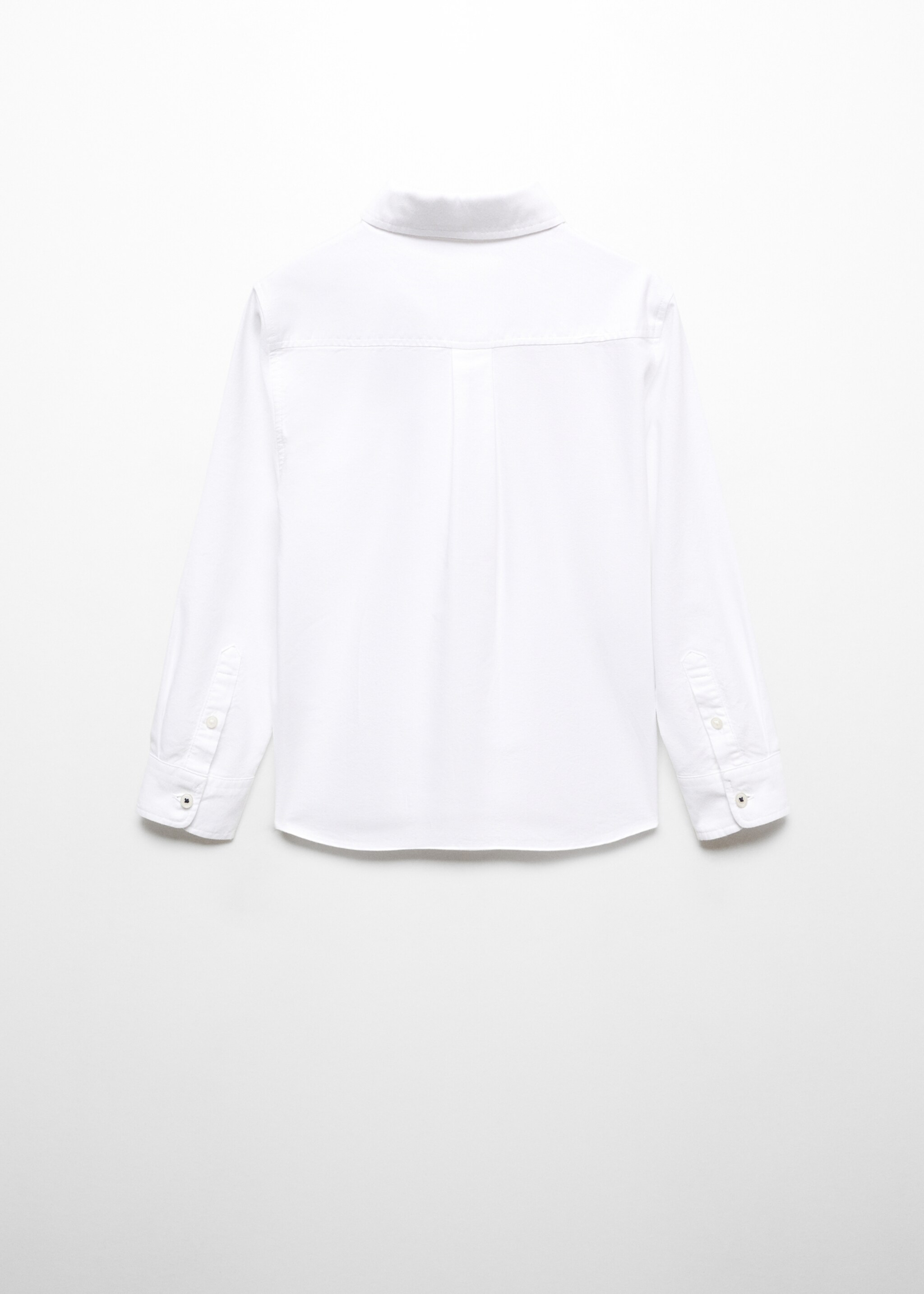 Oxford cotton shirt - Reverse of the article