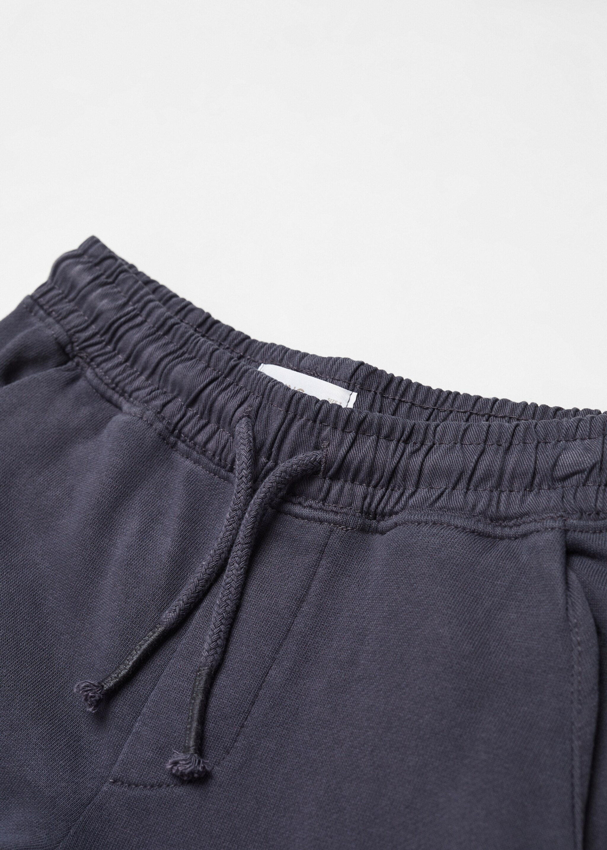 Cotton jogger-style trousers - Details of the article 8