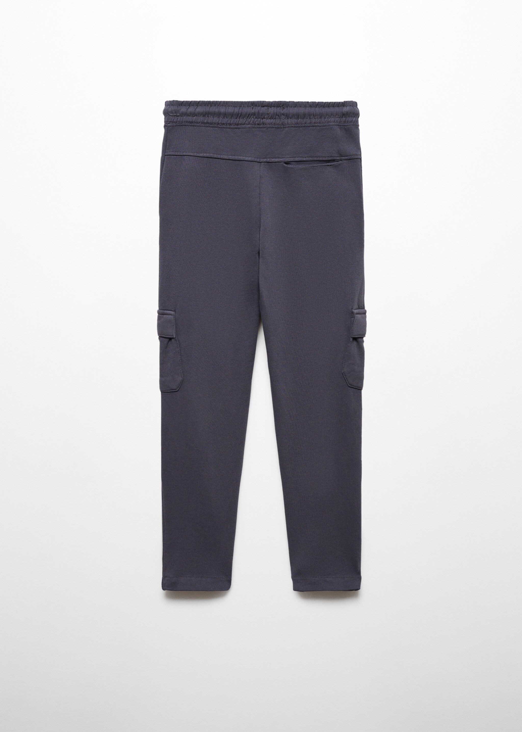 Cotton jogger-style trousers - Reverse of the article