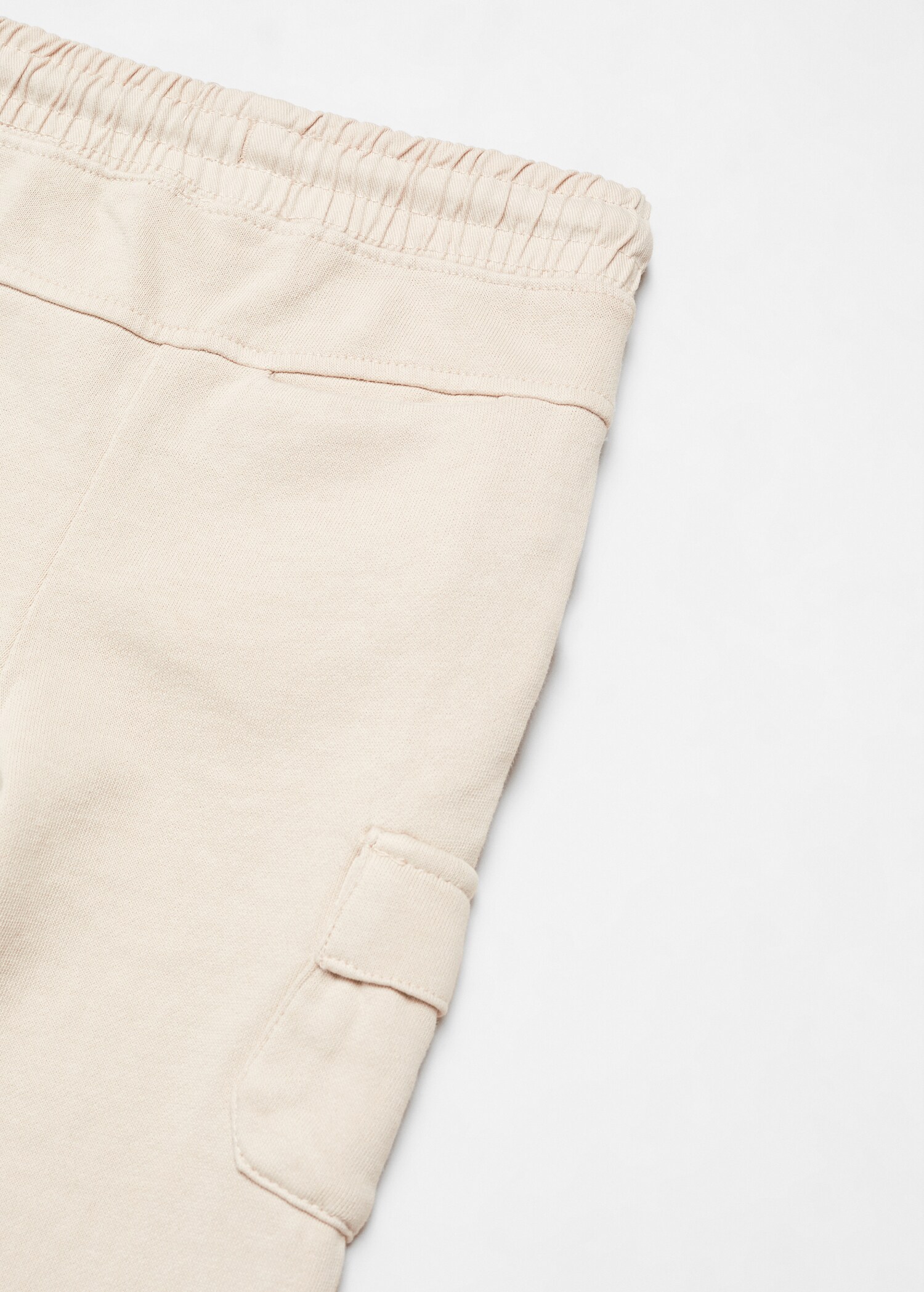 Cotton jogger-style trousers - Details of the article 0