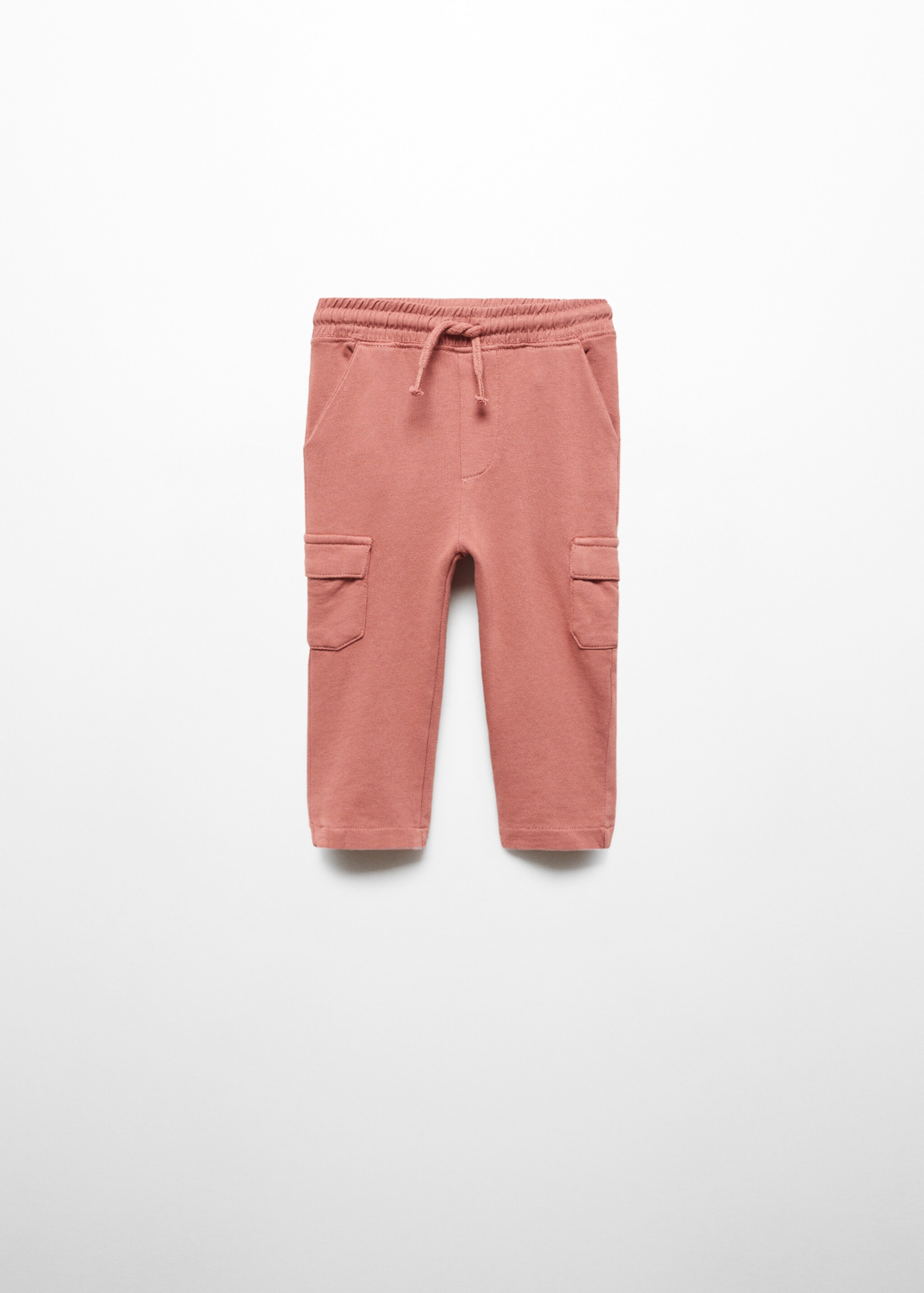 Cotton jogger-style trousers - Article without model
