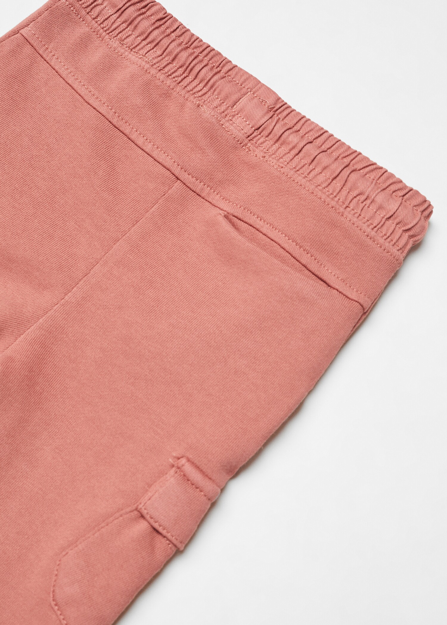 Cotton jogger-style trousers - Details of the article 0