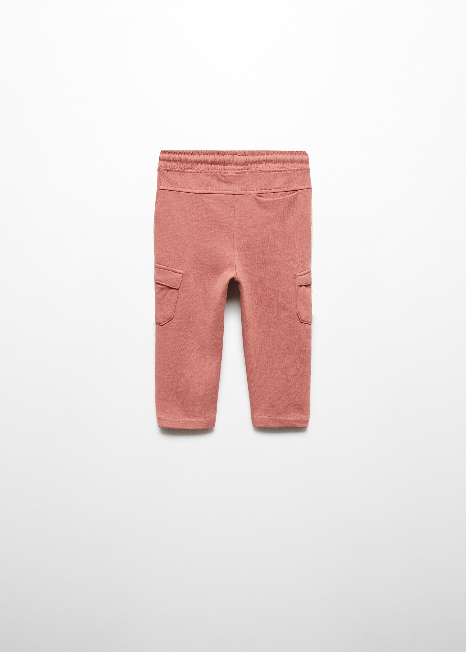 Cotton jogger-style trousers - Reverse of the article