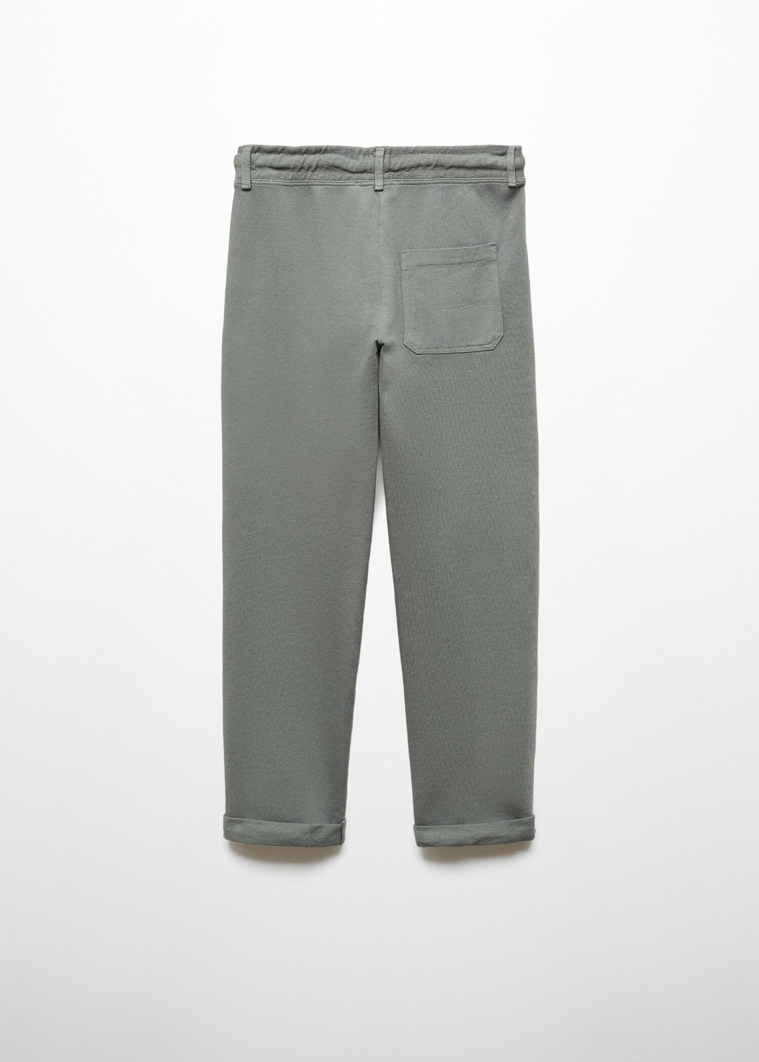 Jogger-Hose aus Baumwolle - Rückseite des Artikels
