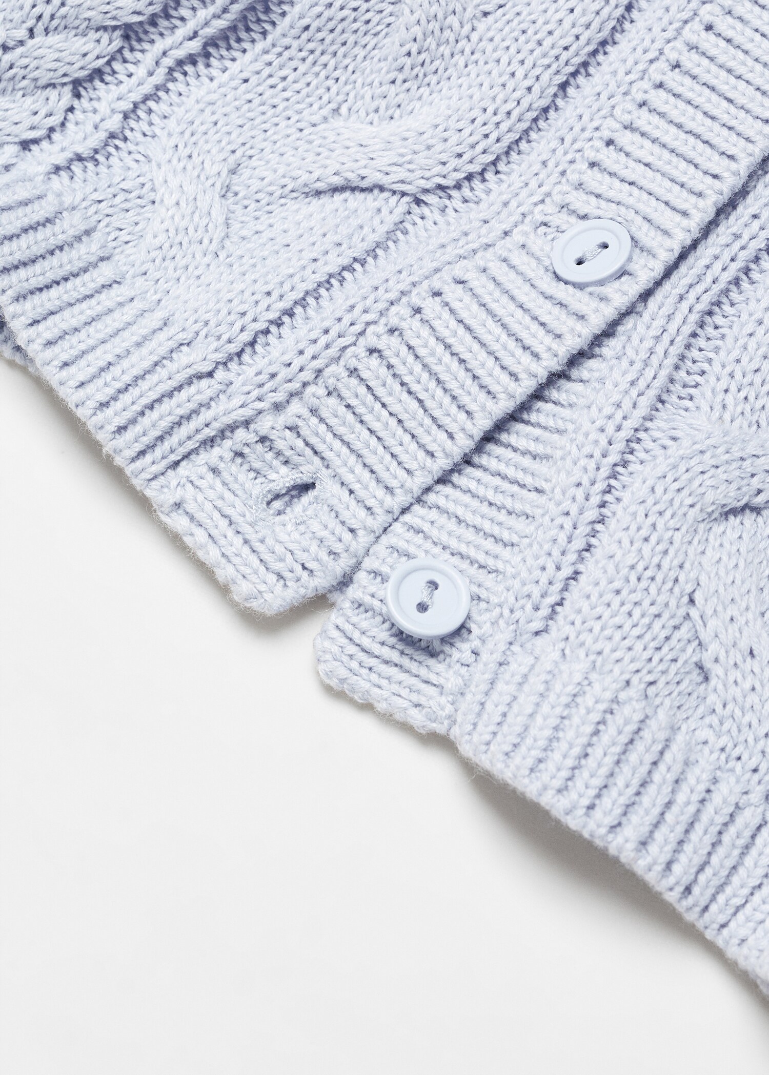 Strick-Cardigan mit Rüschen - Detail des Artikels 0