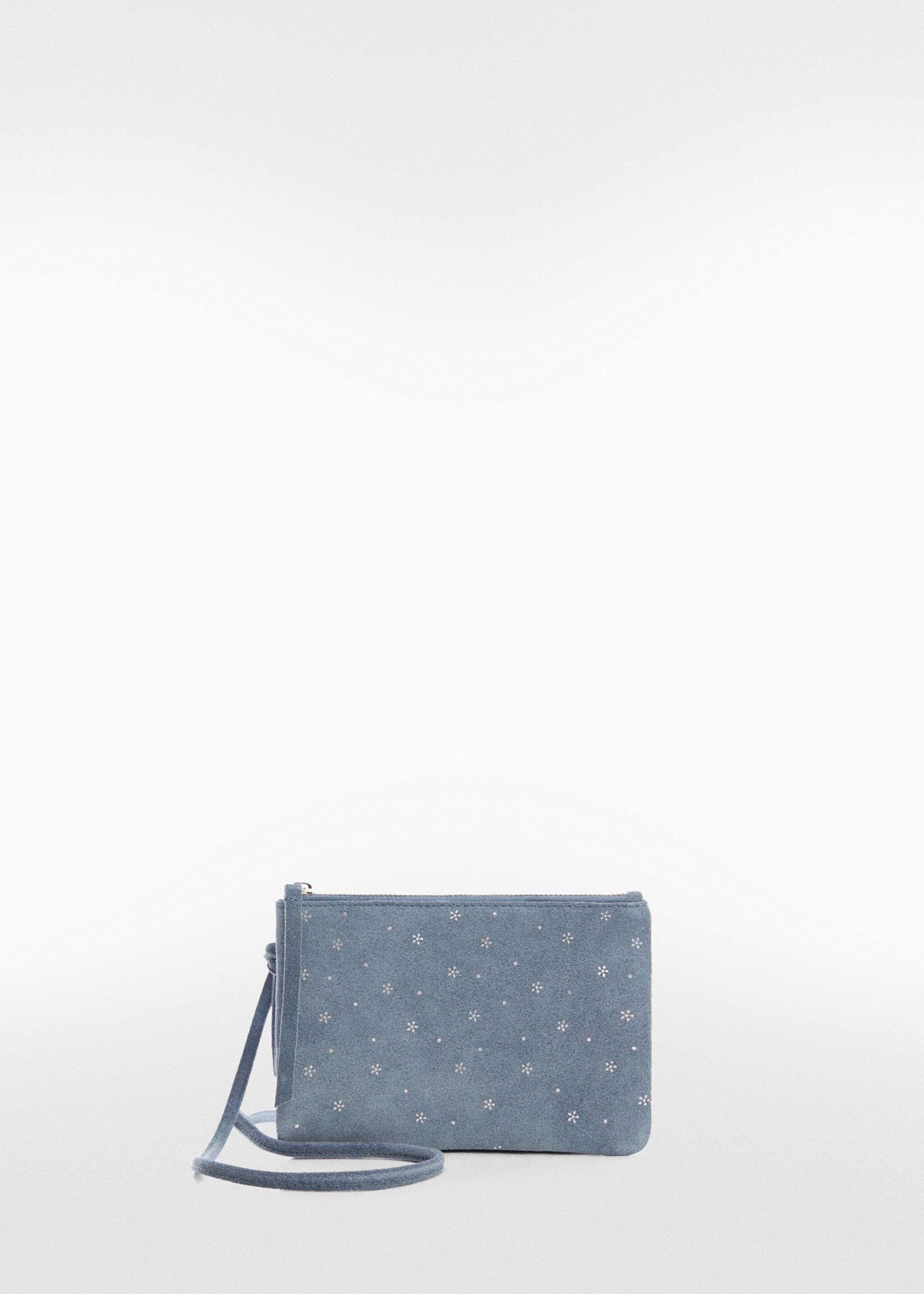 Printed leather bag - Article without model, Blue. Ref: 67050676-00.