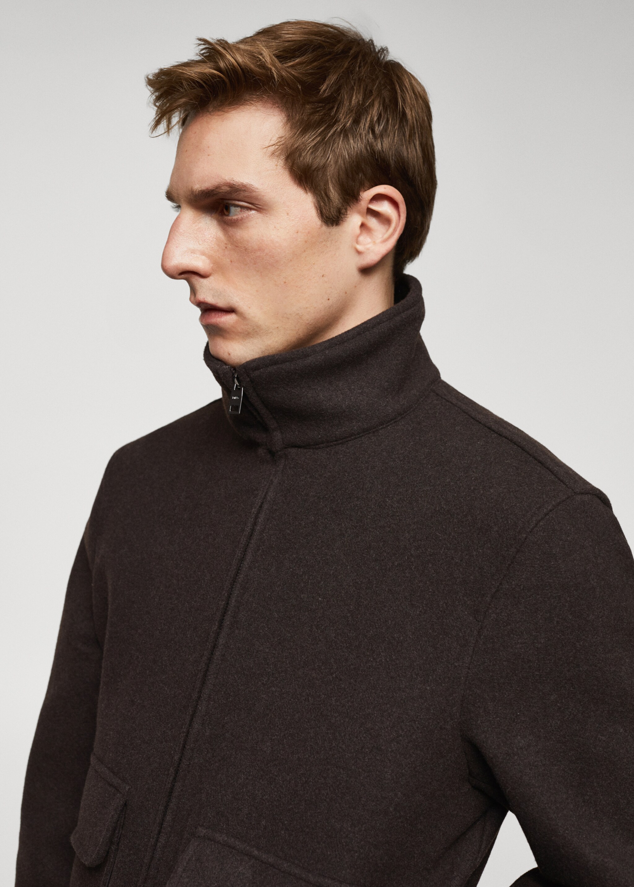 Jacket with flap pocket - Details of the article 1