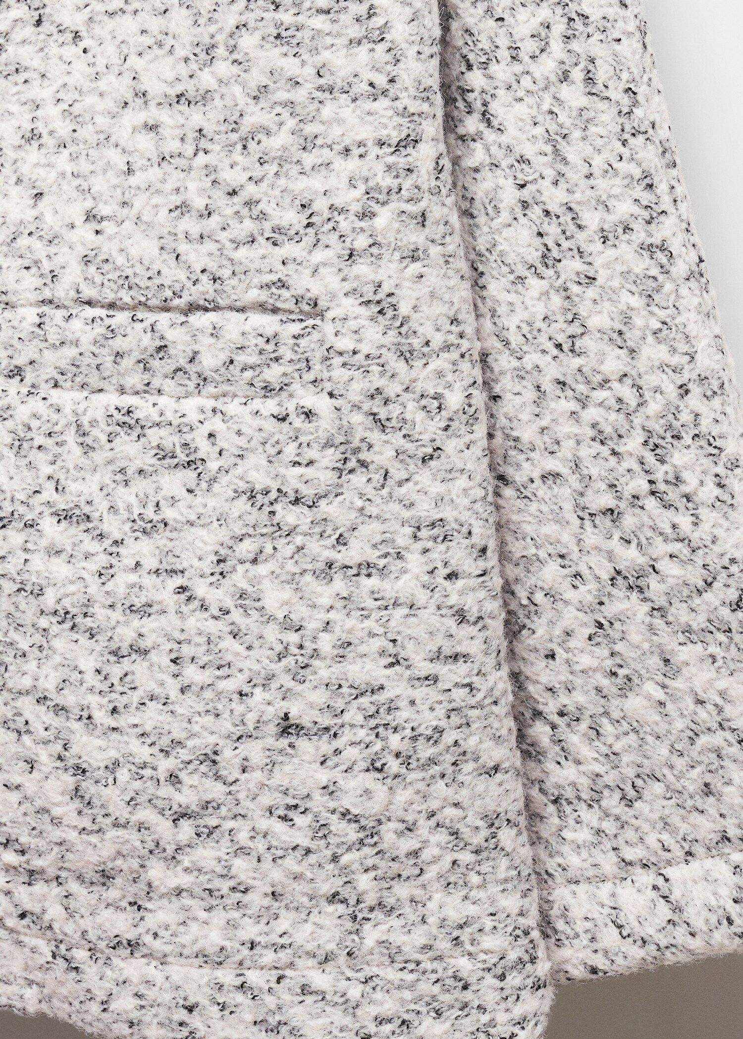 Wool-blend jacket with belt - Details of the article 8