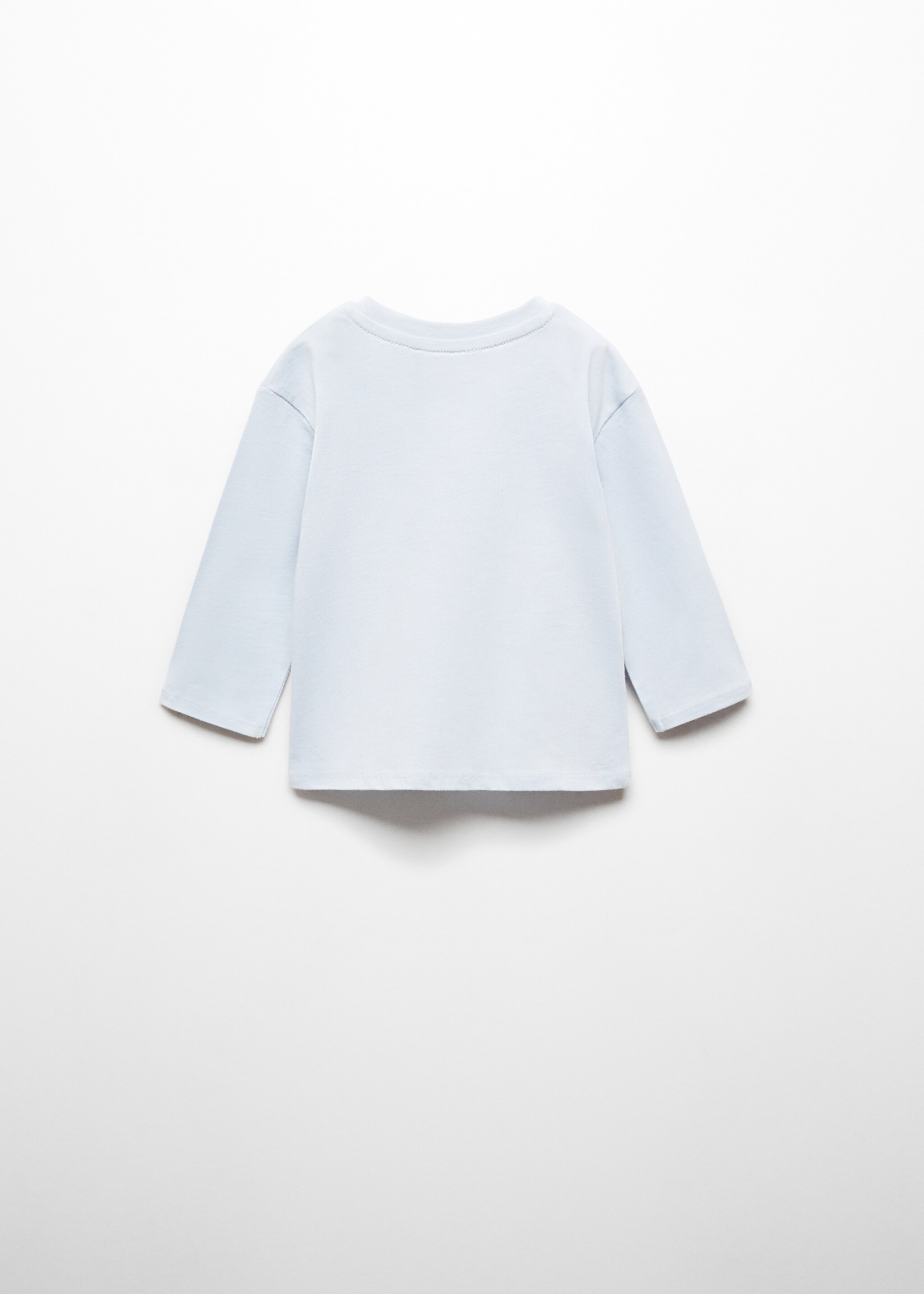 T-shirt message paillettes - Verso de l’article