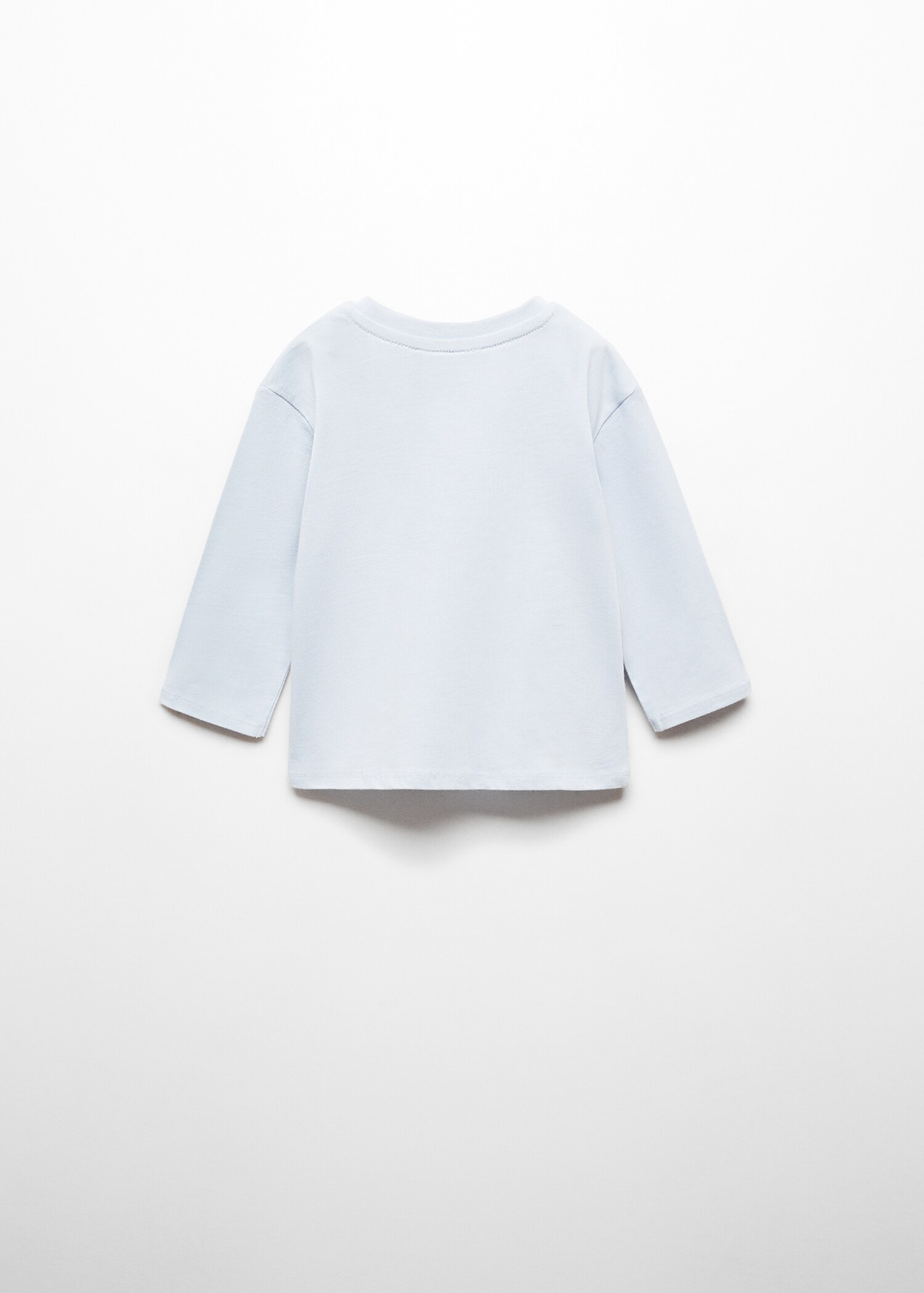 T-shirt message paillettes - Verso de l’article