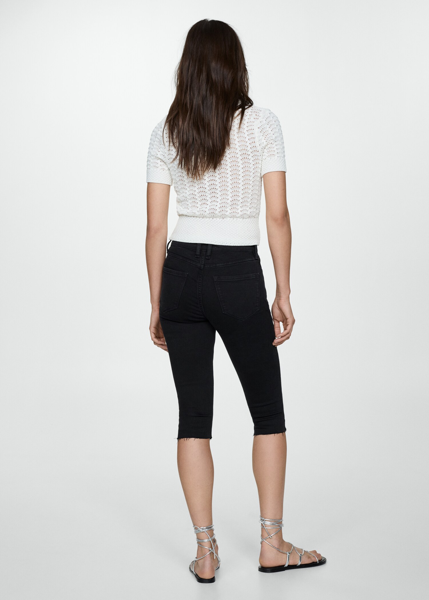 Capri slim-fit jeans - Reverse of the article