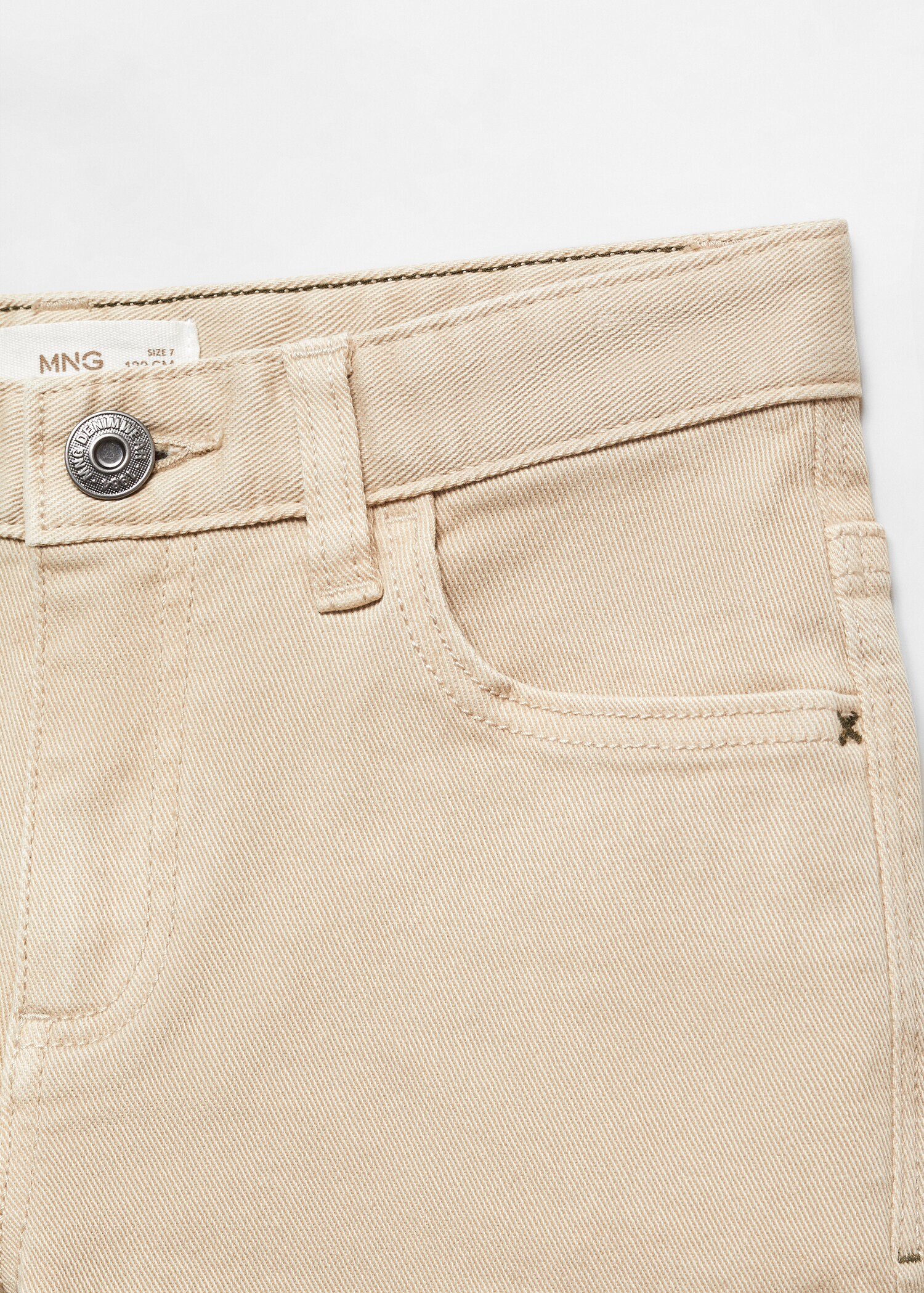 Straight-fit cotton trousers - Details of the article 8