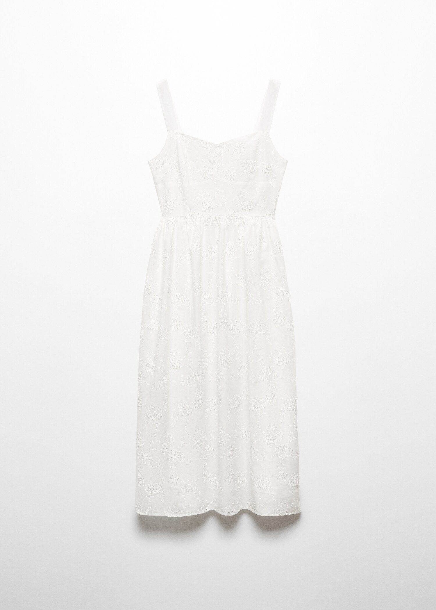 Embroidered cotton dress - Article without model
