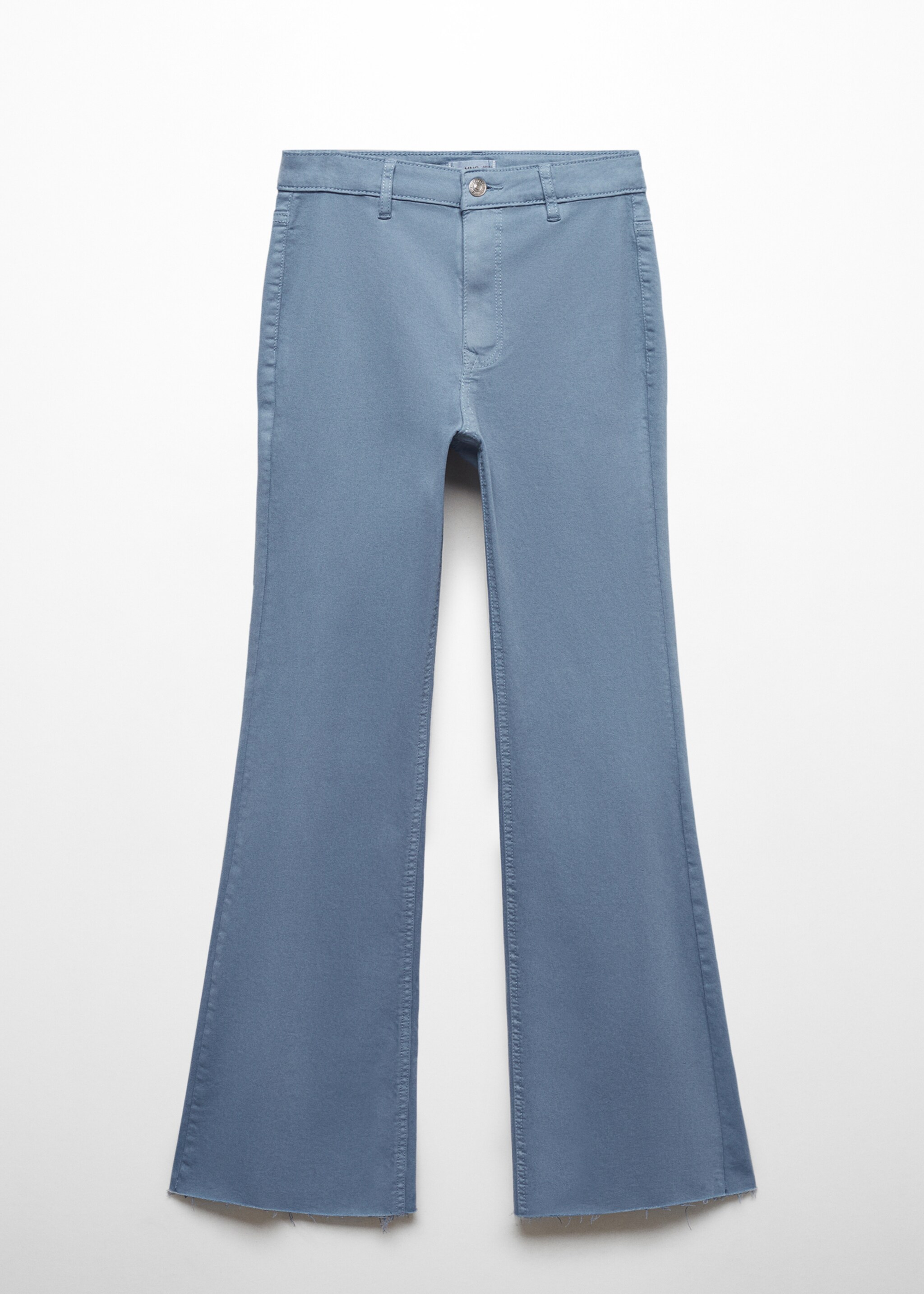 Flared jeans met split - Artikel zonder model