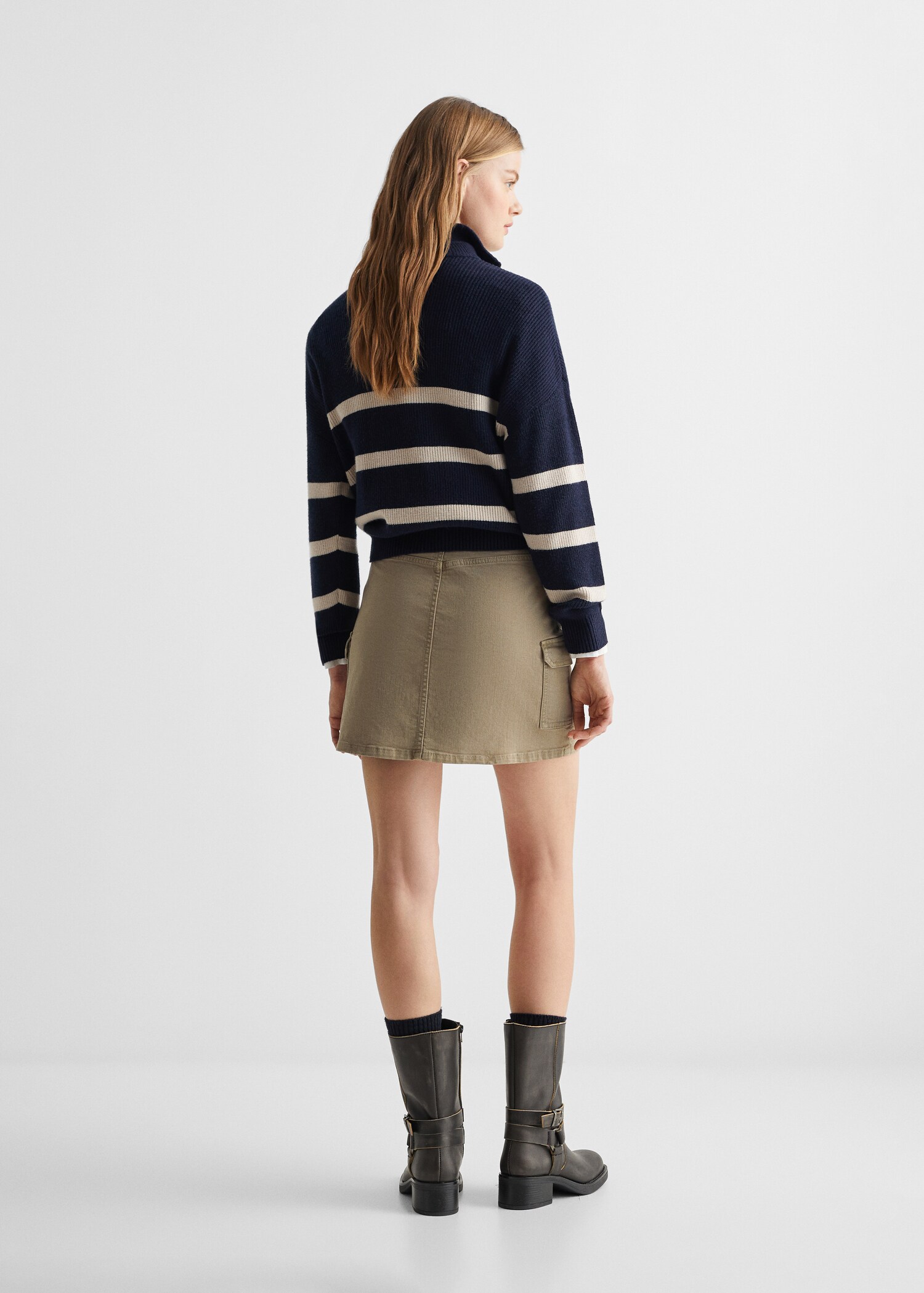 Cargo miniskirt - Reverse of the article
