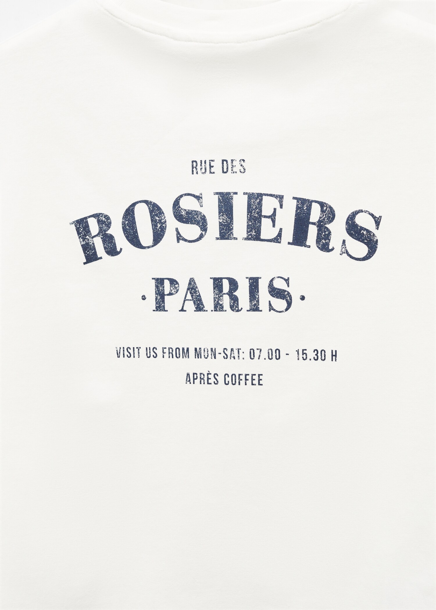 Printed message T-shirt - Details of the article 8