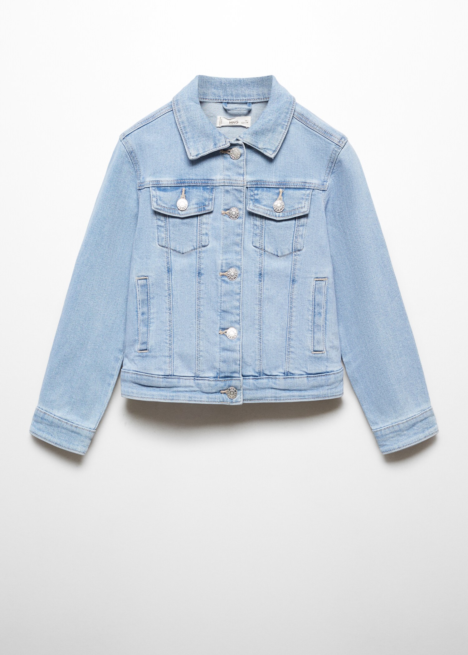 Pocketed denim jacket - Article without model
