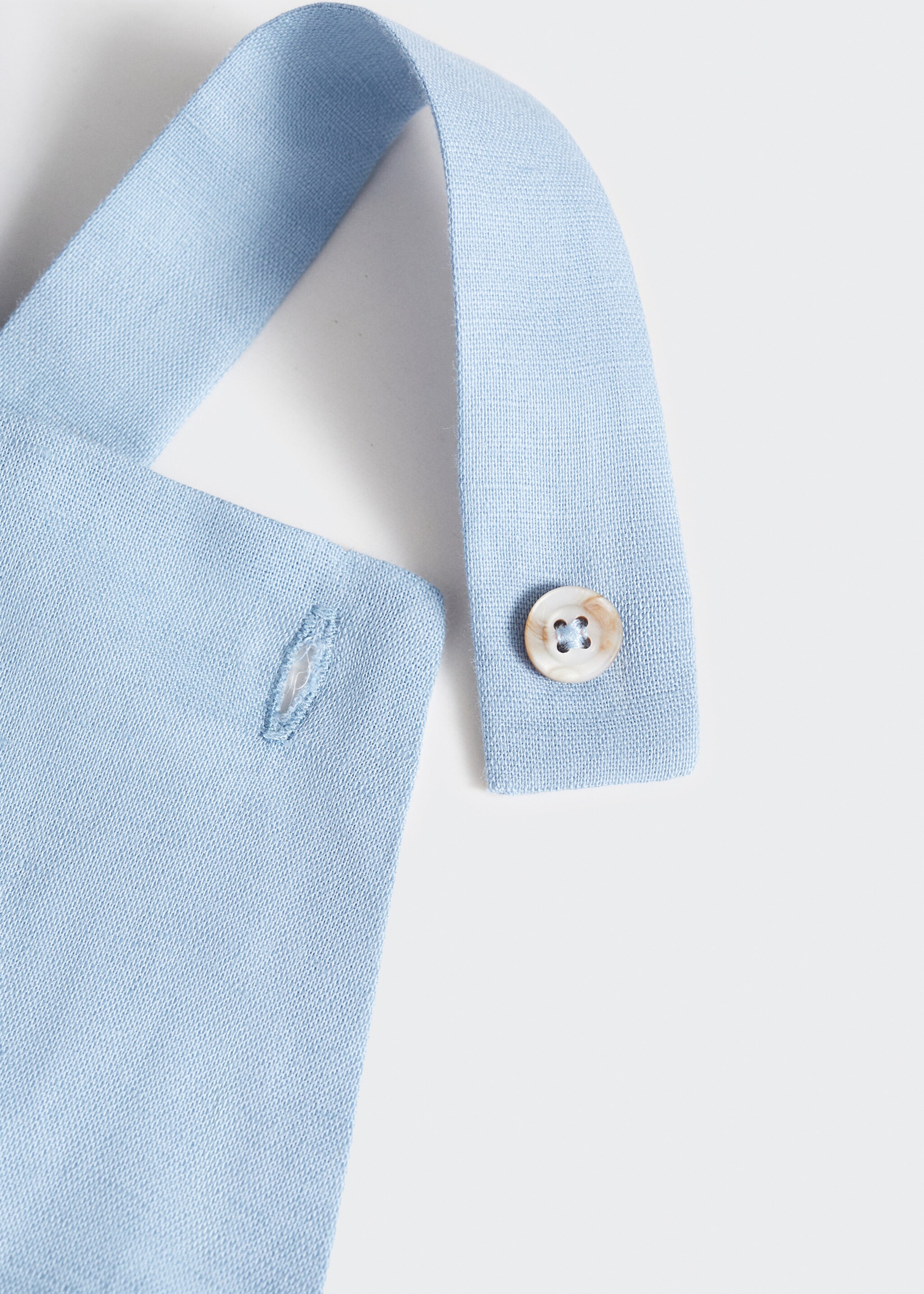 Sparkbyxa linne - Detaljer om artikeln 0, Blå. Ref: 67053693-00.