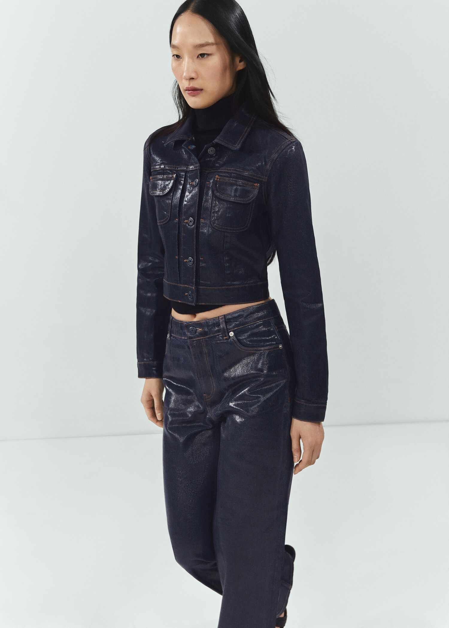 Gerade Jeans Foil - Detail des Artikels 1