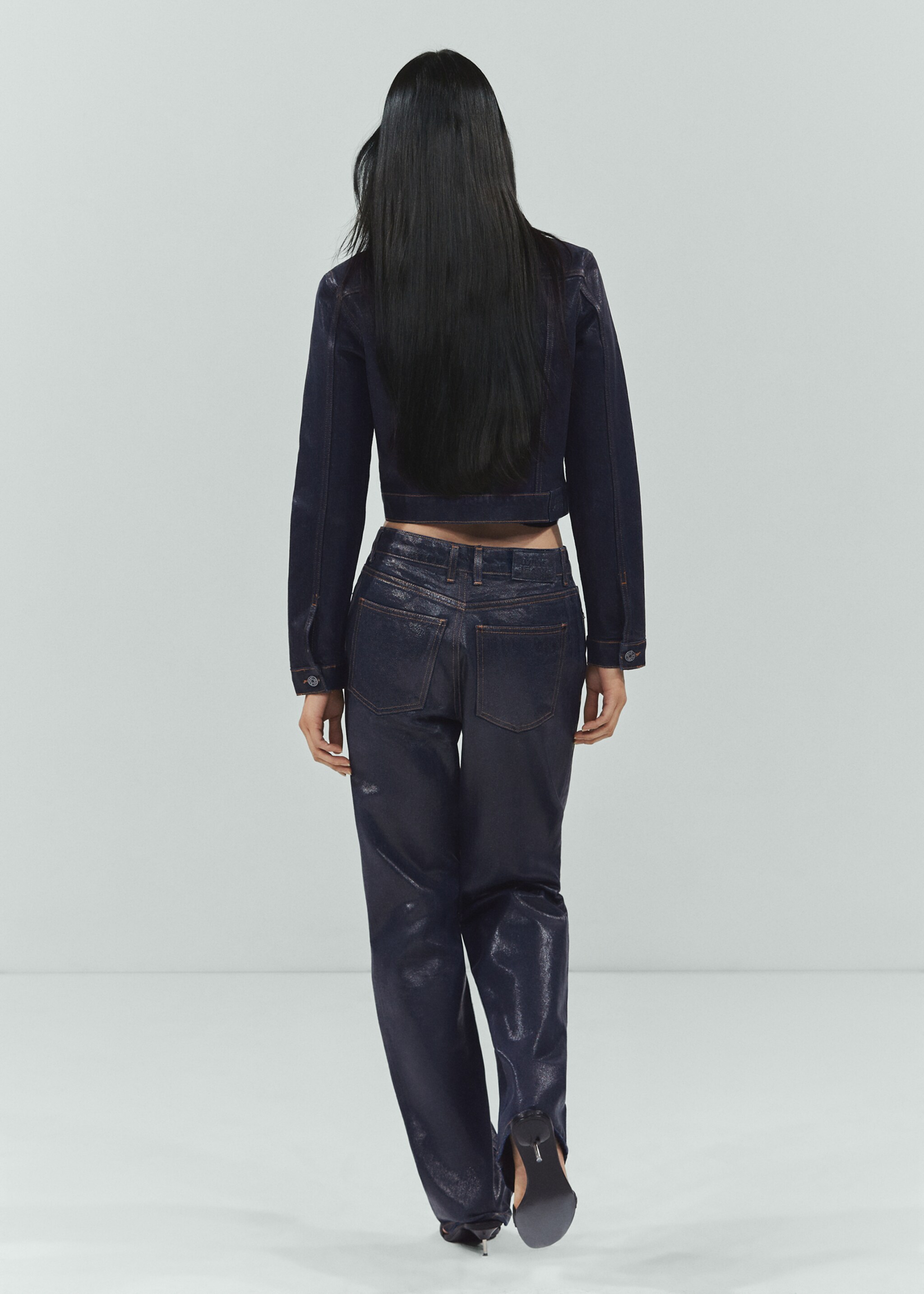 Gerade Jeans Foil - Rückseite des Artikels