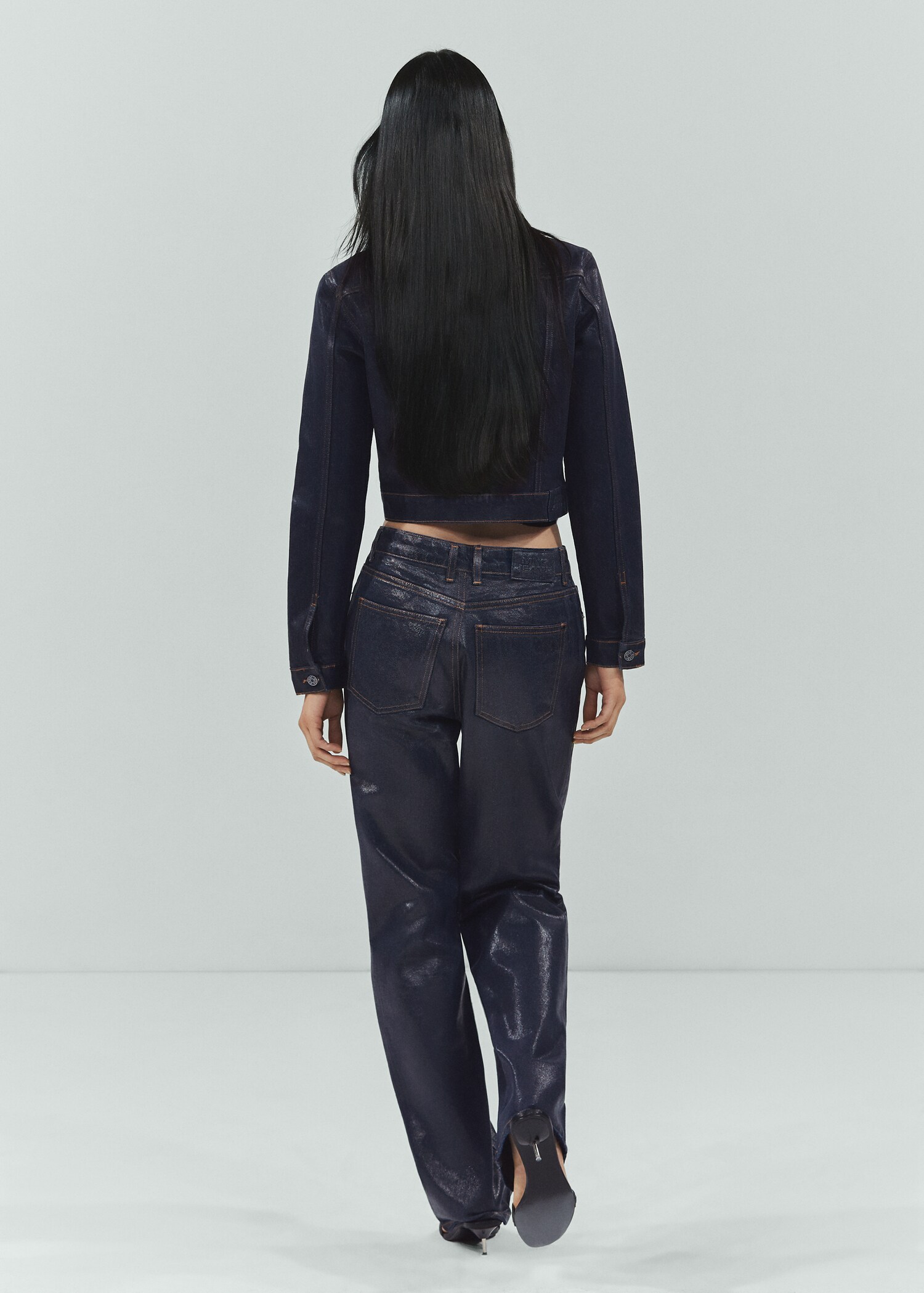 Gerade Jeans Foil - Rückseite des Artikels