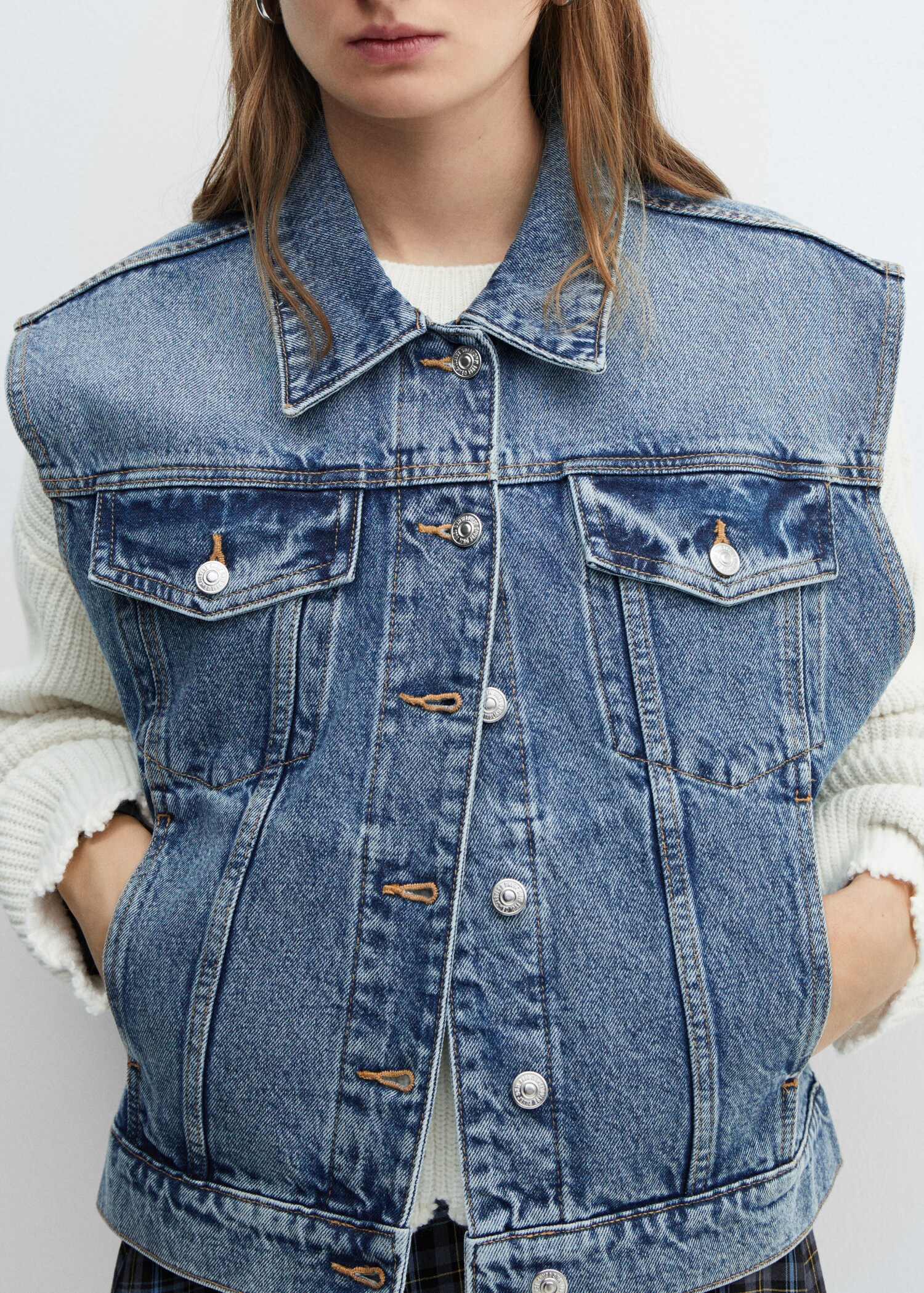 Denimväst oversize - Detaljer om artikeln 6