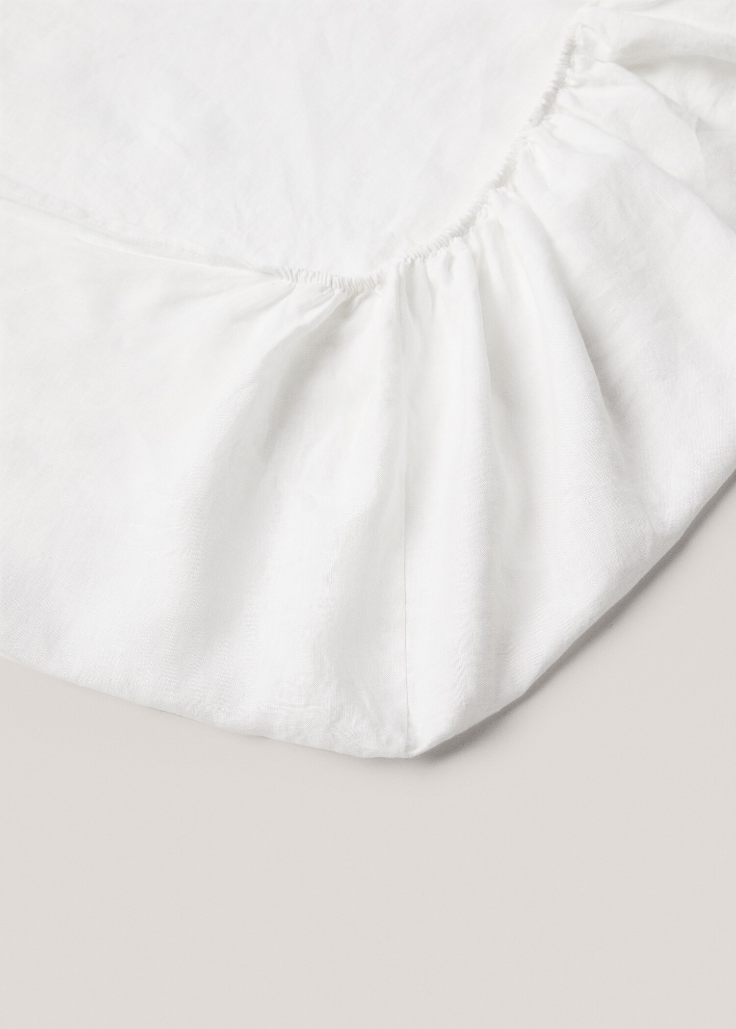Spannbetttuch aus 100 % Leinen für 150/160 cm Bett - Detail des Artikels 2